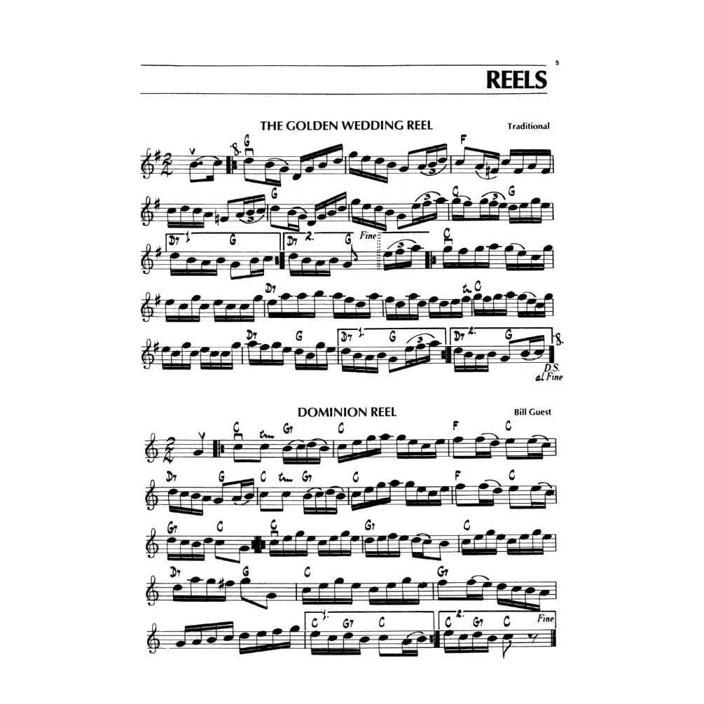 Mel Bay Bill Guest Hundred Fiddle Tunes Noten Violine