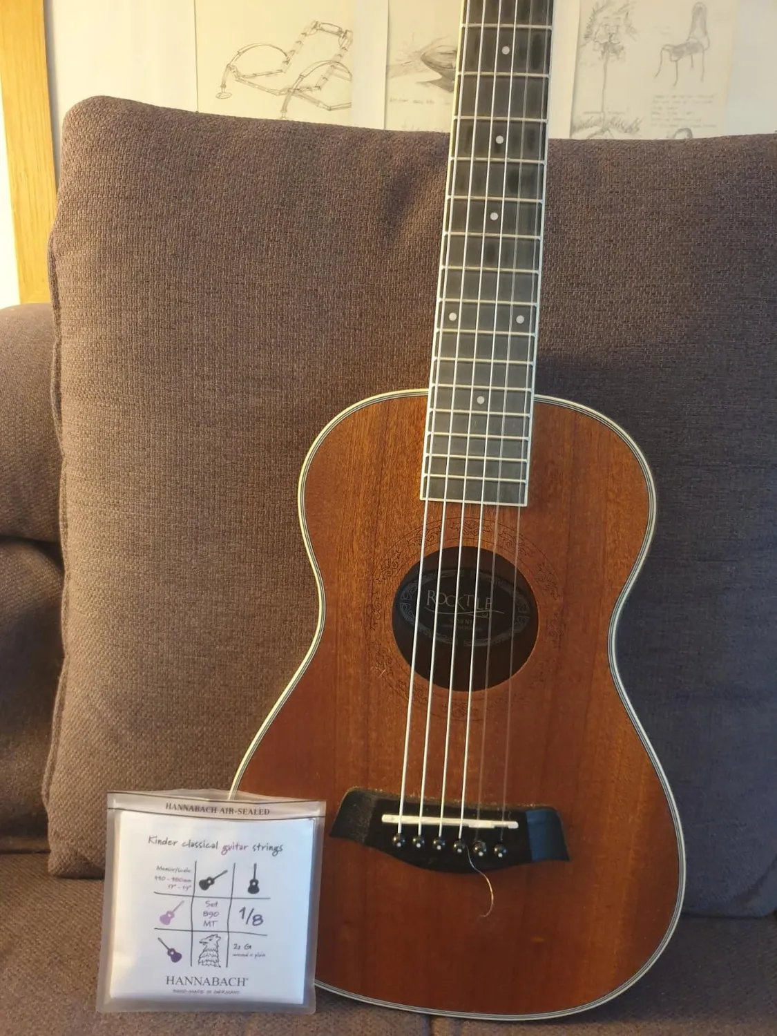 Rocktile G-10 NT Guitarlele Natur Zeder