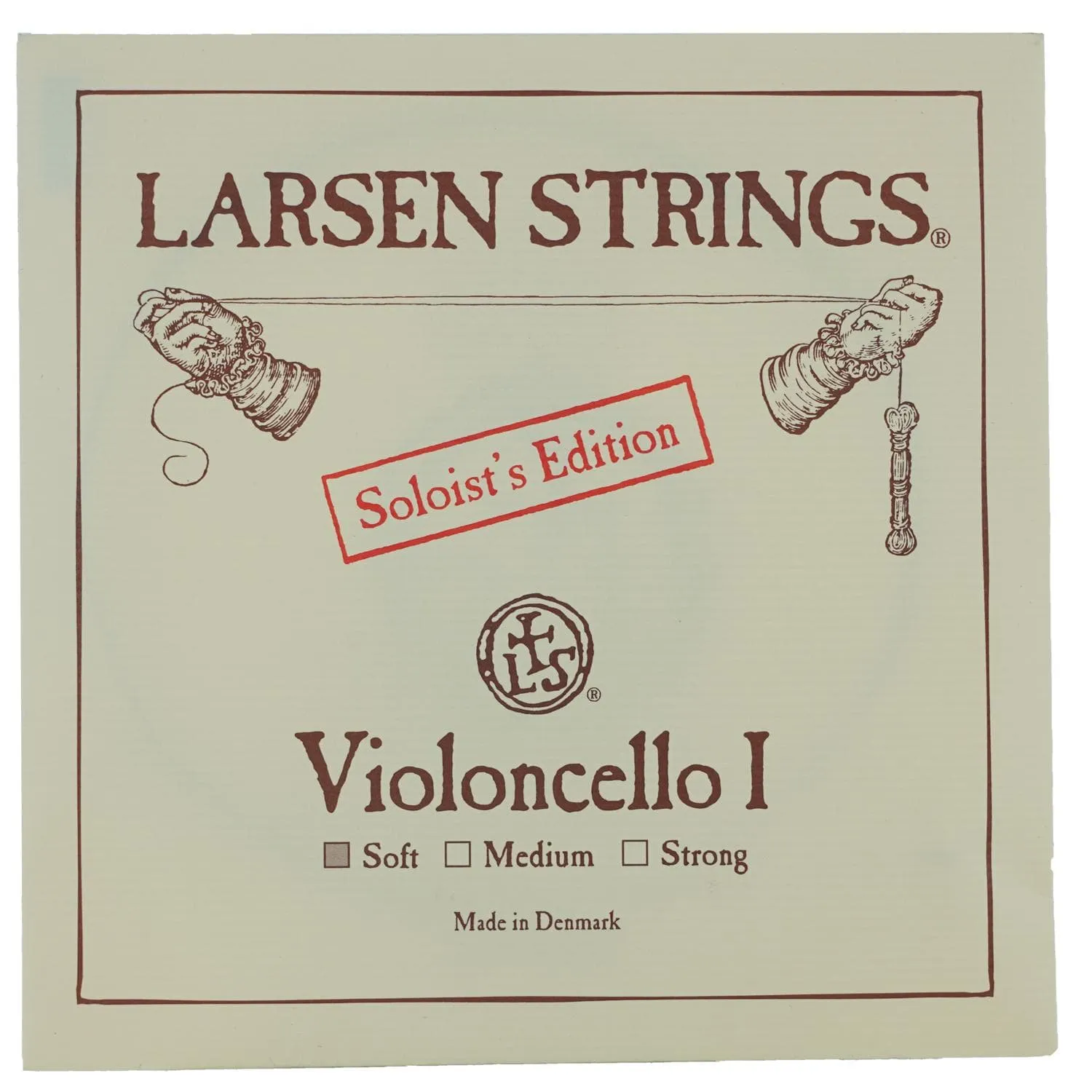 Larsen Soloist Cello A-Saite 4/4 Legierung fokussiert