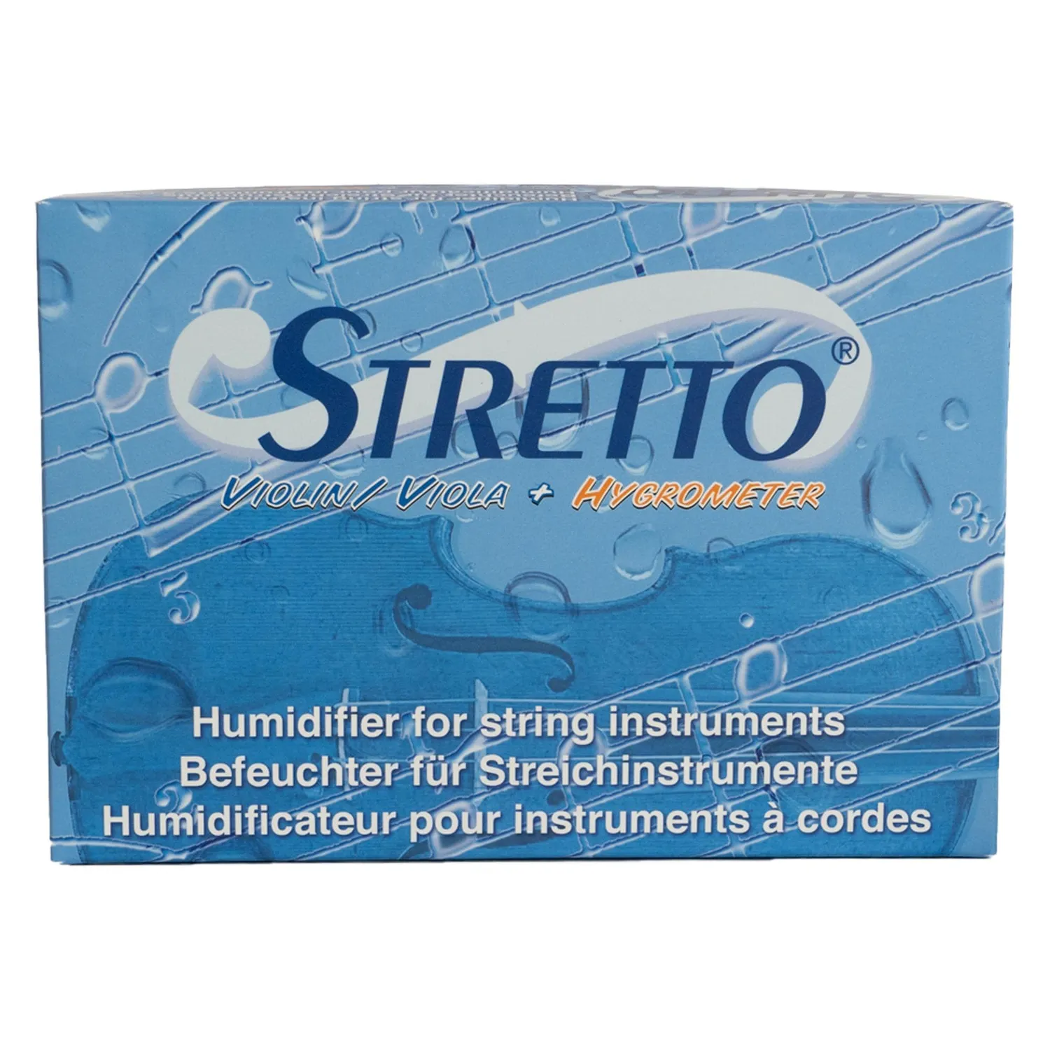 Stretto Luftbefeuchter Hygrometer für Violine Viola Etui