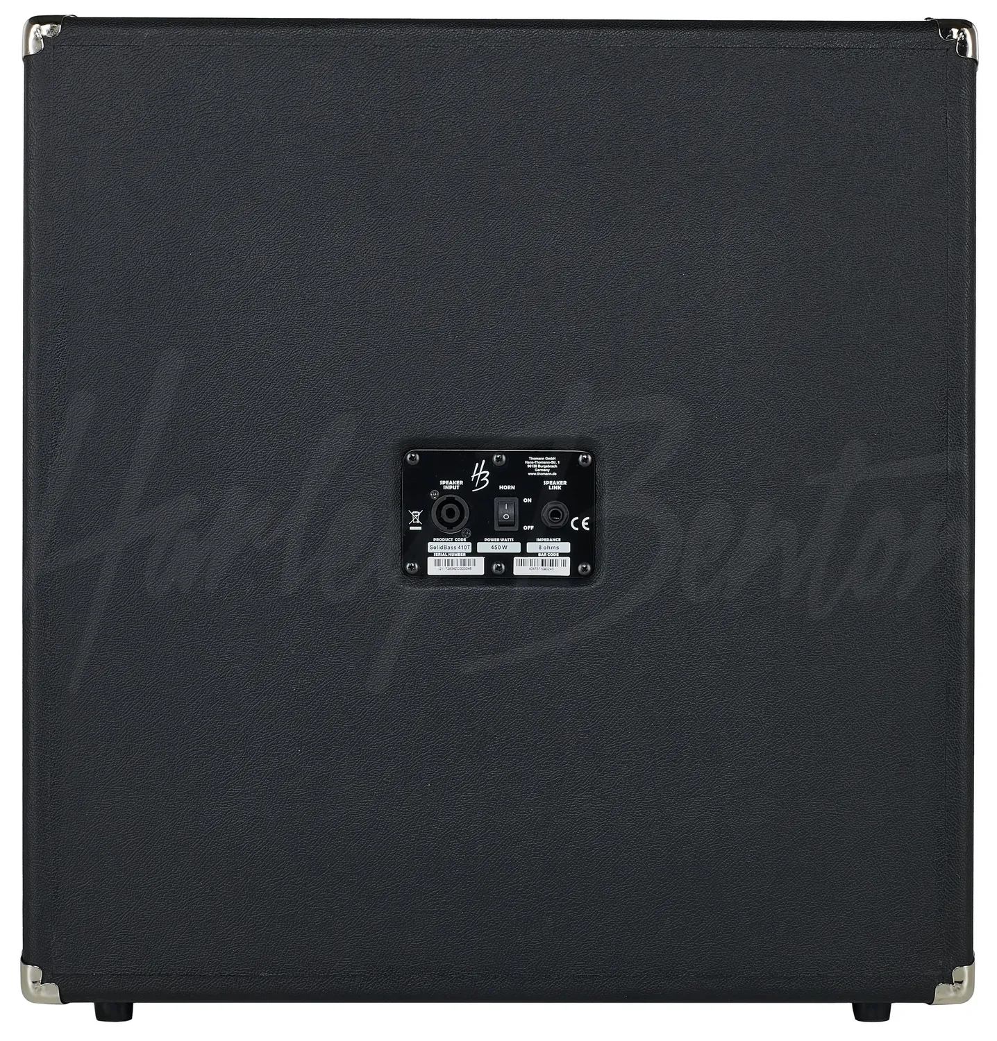 Harley Benton SolidBass 410T Bassbox 450 Watt 4x10 Zoll