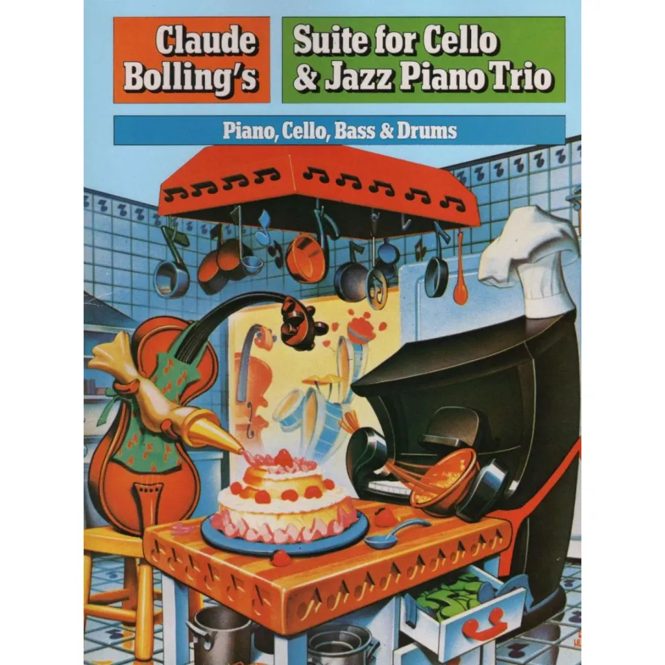 Bolling Suite Cello Jazz Trio Noten Stimmen-Set Klavier