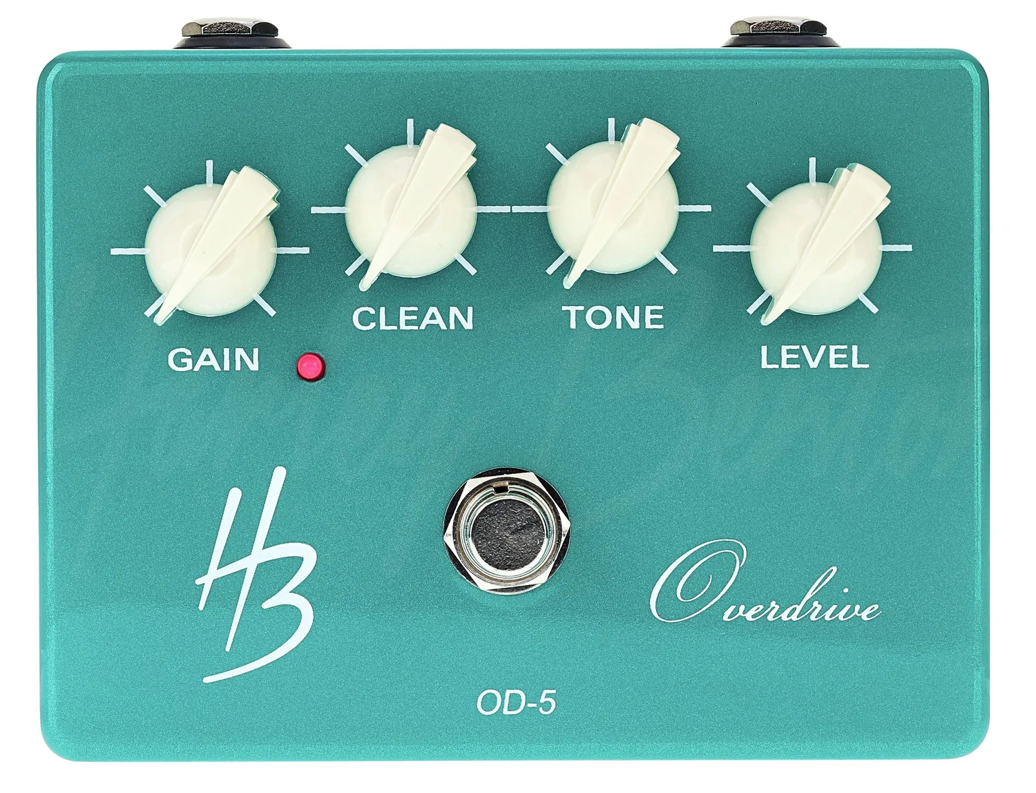 Harley Benton Custom Line OD-5 Overdrive Effektpedal Gitarre Clean-Mix