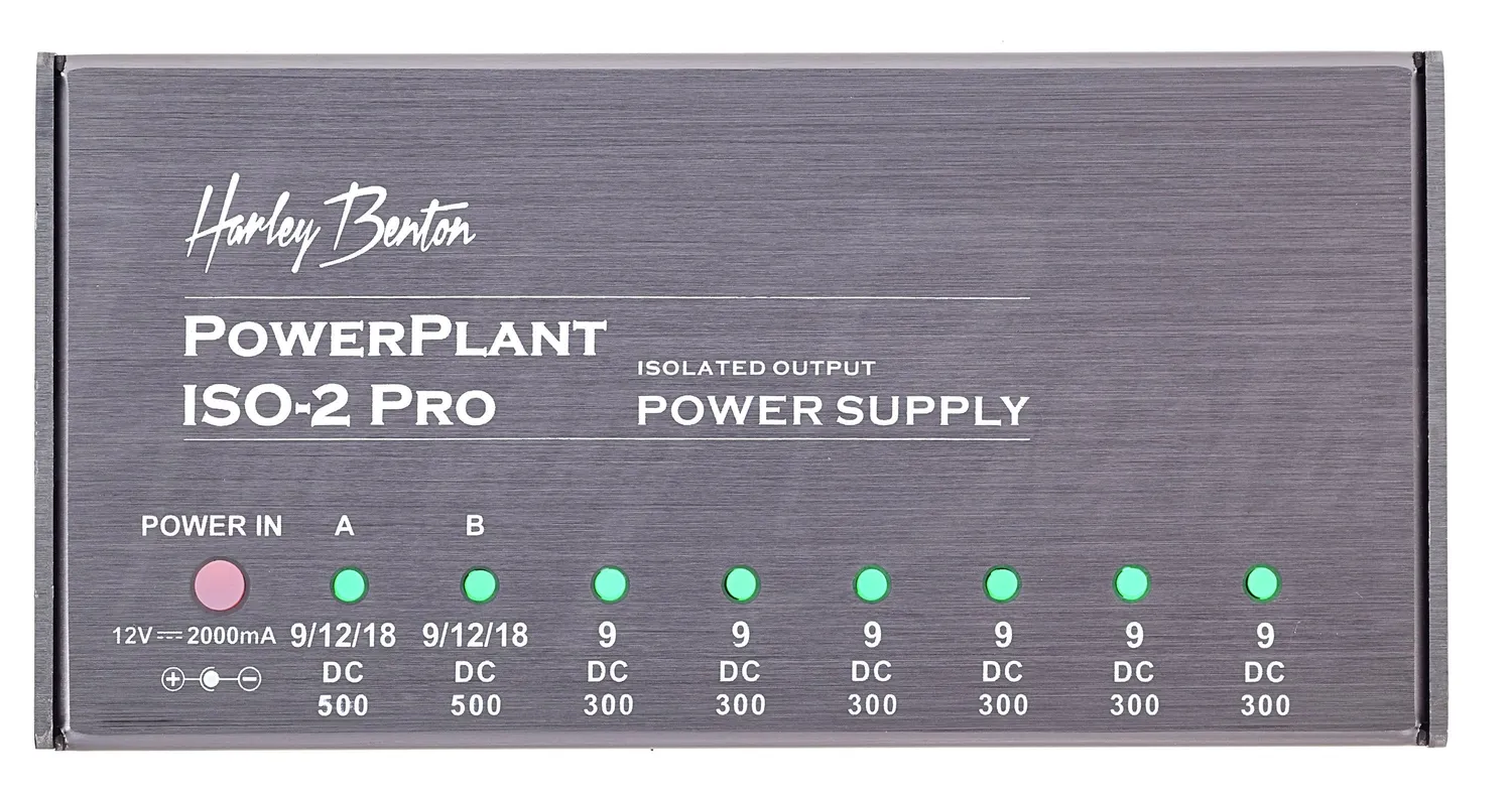 Harley Benton PowerPlant ISO-2 Pro Netzteil 8-fach