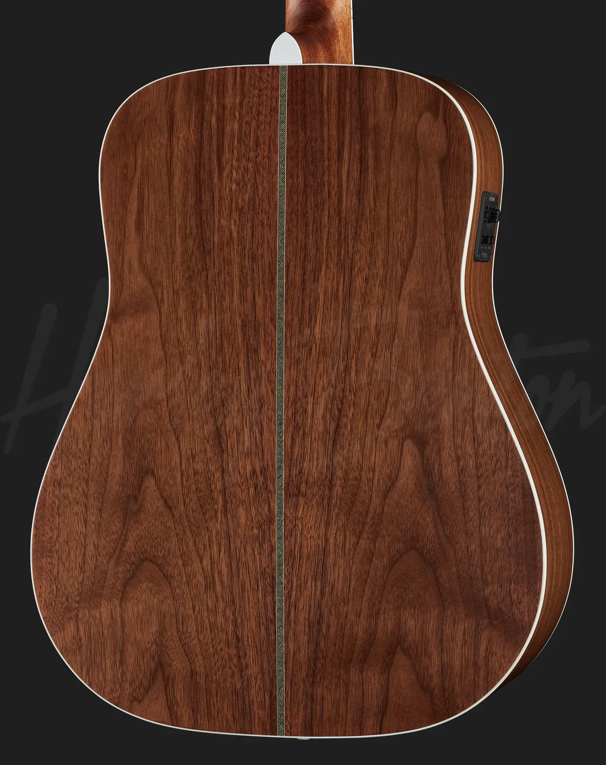 Harley Benton Custom CLD-41SE Westerngitarre Dreadnought Walnuss