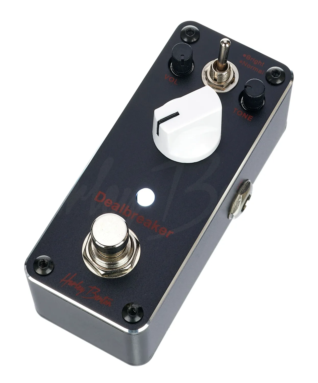 Harley Benton Standard MiniStomp Dealbreaker Overdrive-Pedal britisch