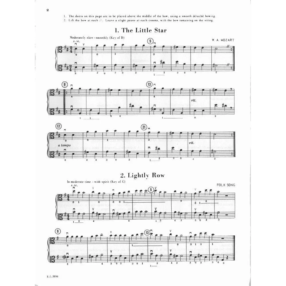 Applebaum Beautiful Music Two Violas Vol.1 Noten