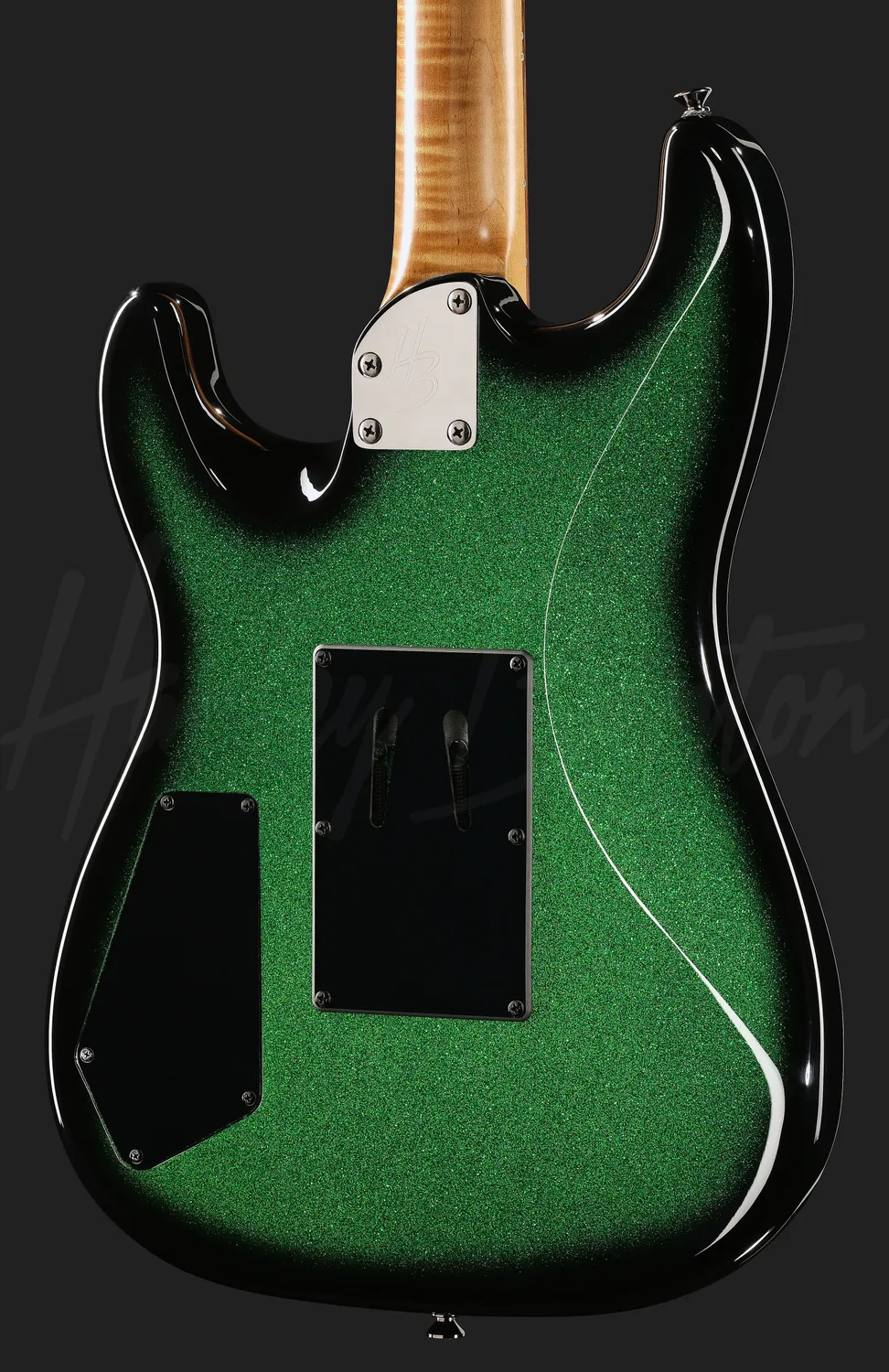 Harley Benton ST-80FR E-Gitarre Emerald Sparkle Floyd Rose