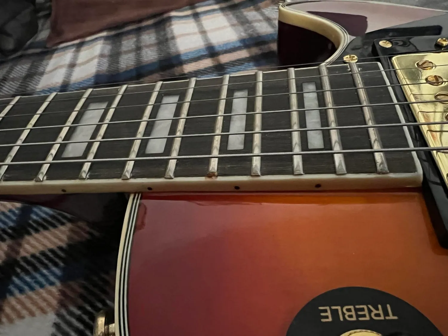Rocktile Pro L-200OHB E-Gitarre Orange Honey Burst