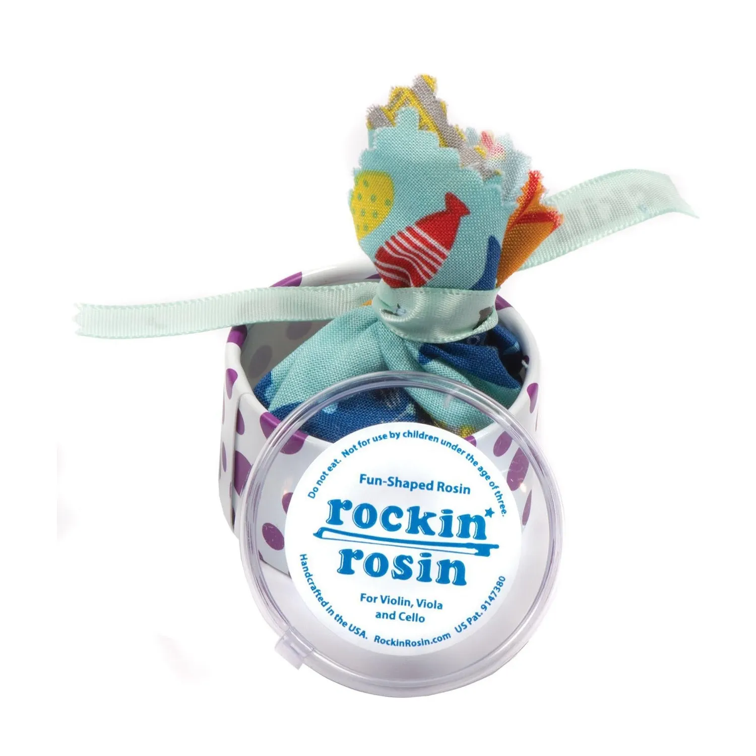 Shar Music Rockin Rosin Cat Kolophonium im Tuch