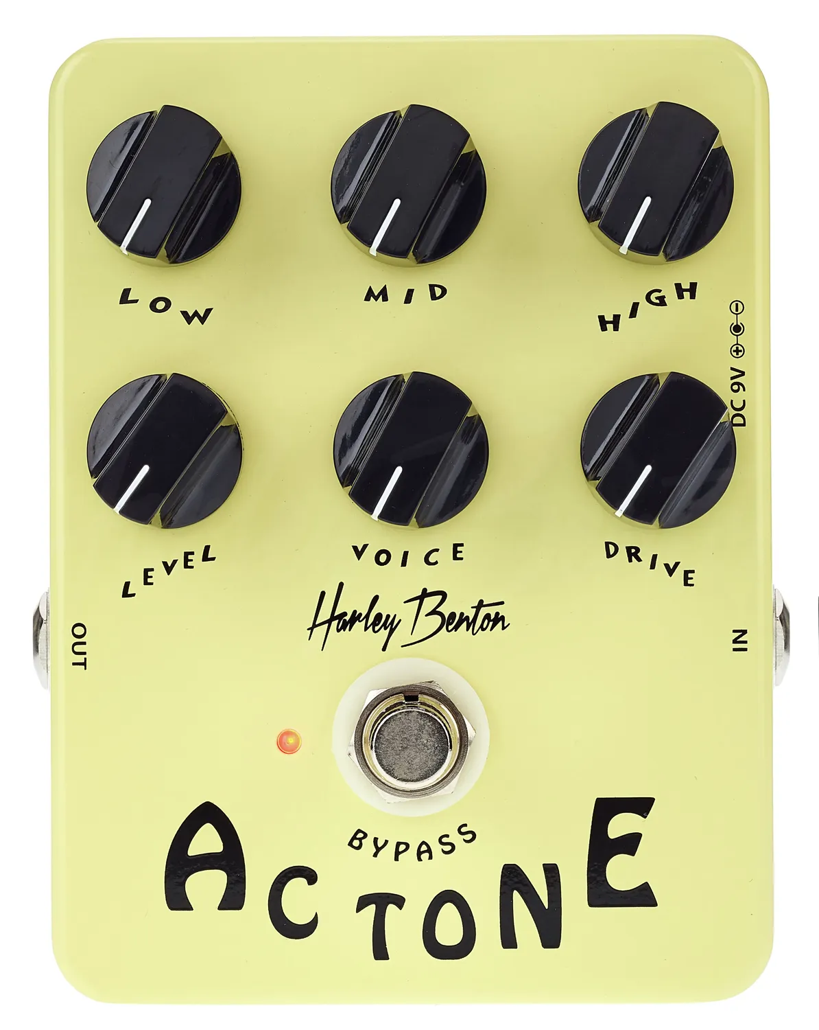 Harley Benton TrueTone AC Effektpedal Overdrive analog