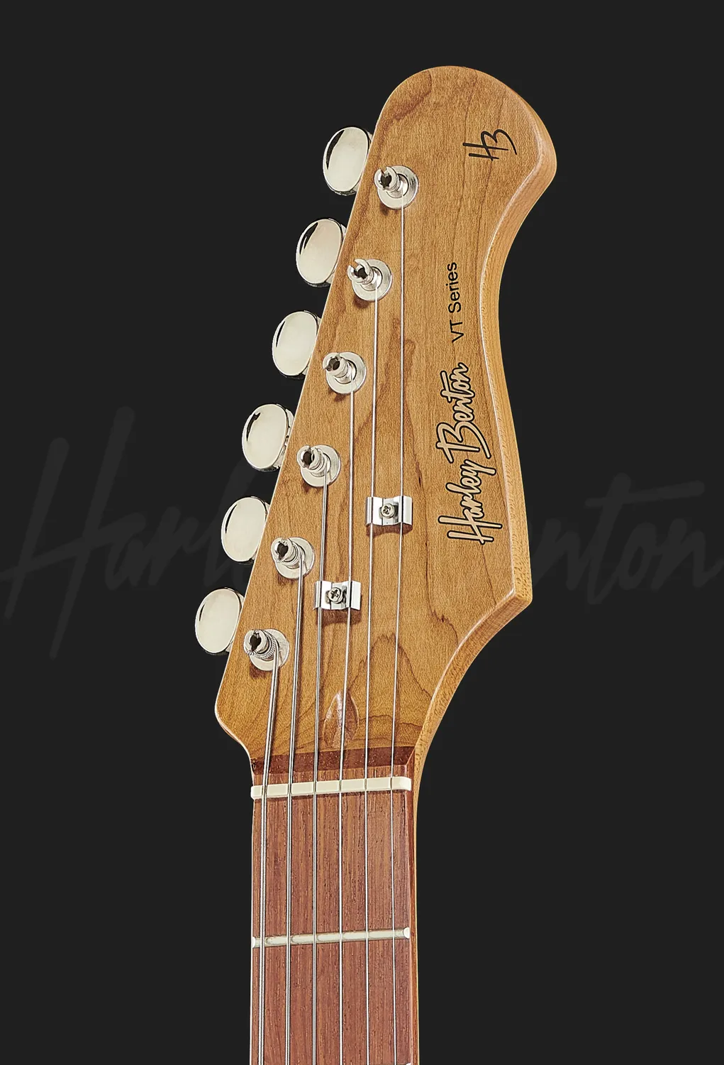 Harley Benton Classic ST-62 E-Gitarre Double-Cut Schwarz Singlecoil