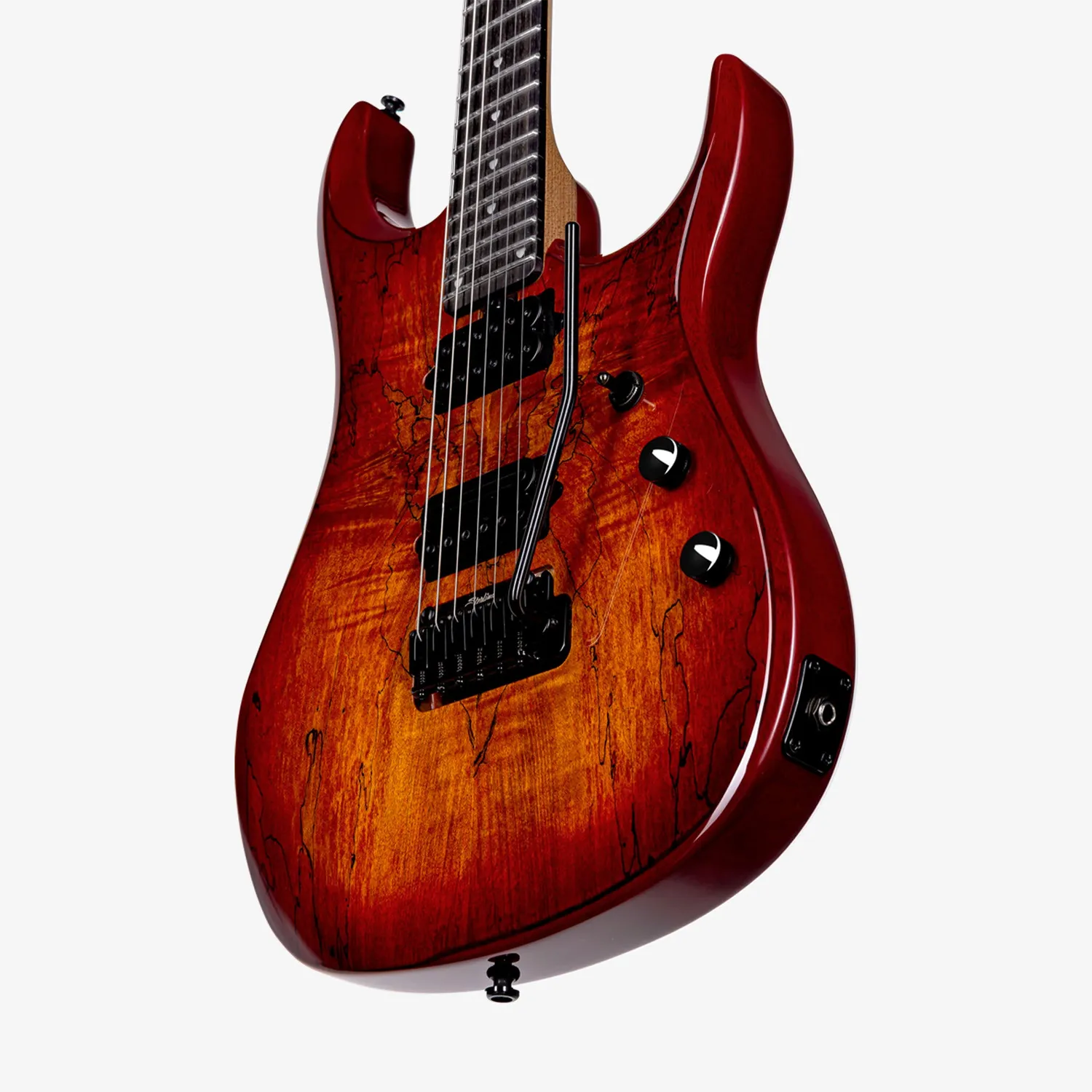 Sterling JP150 DiMarzio E-Gitarre Blood Orange Burst