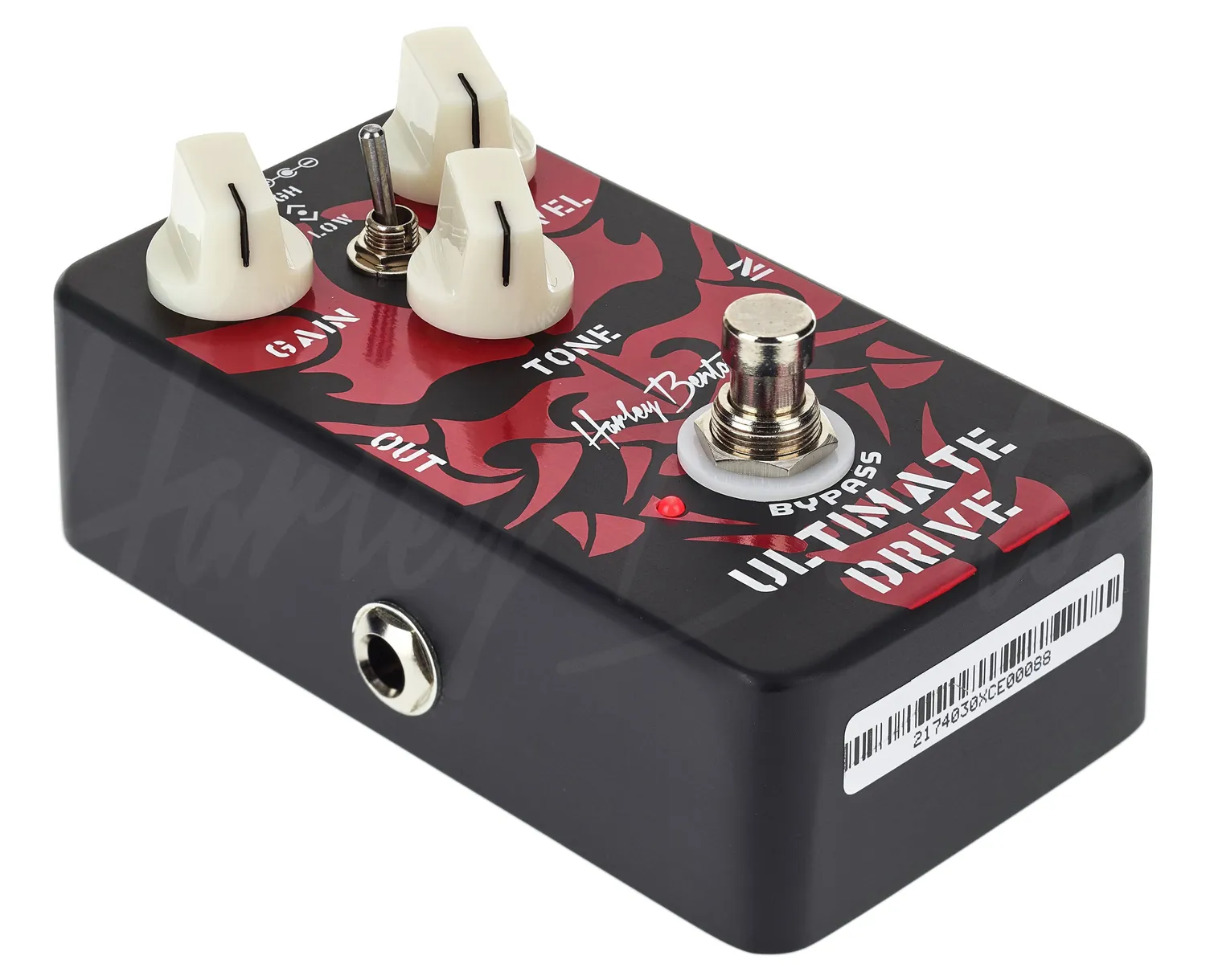 Harley Benton Ultimate Drive Overdrive-Pedal Gain-Sound