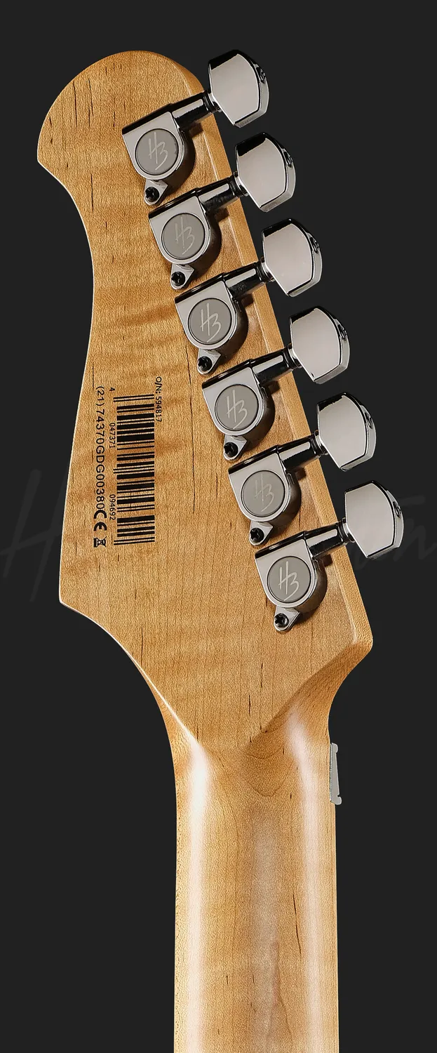 Harley Benton ST-80FR MN E-Gitarre Silver Sparkle Floyd Rose