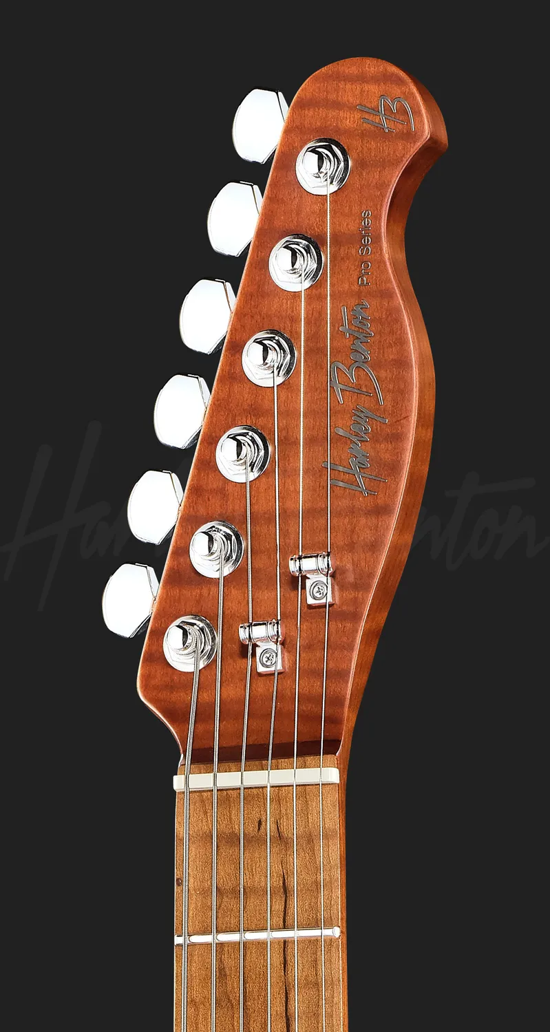 Harley Benton Fusion-T II HH MN HT E-Gitarre Grey