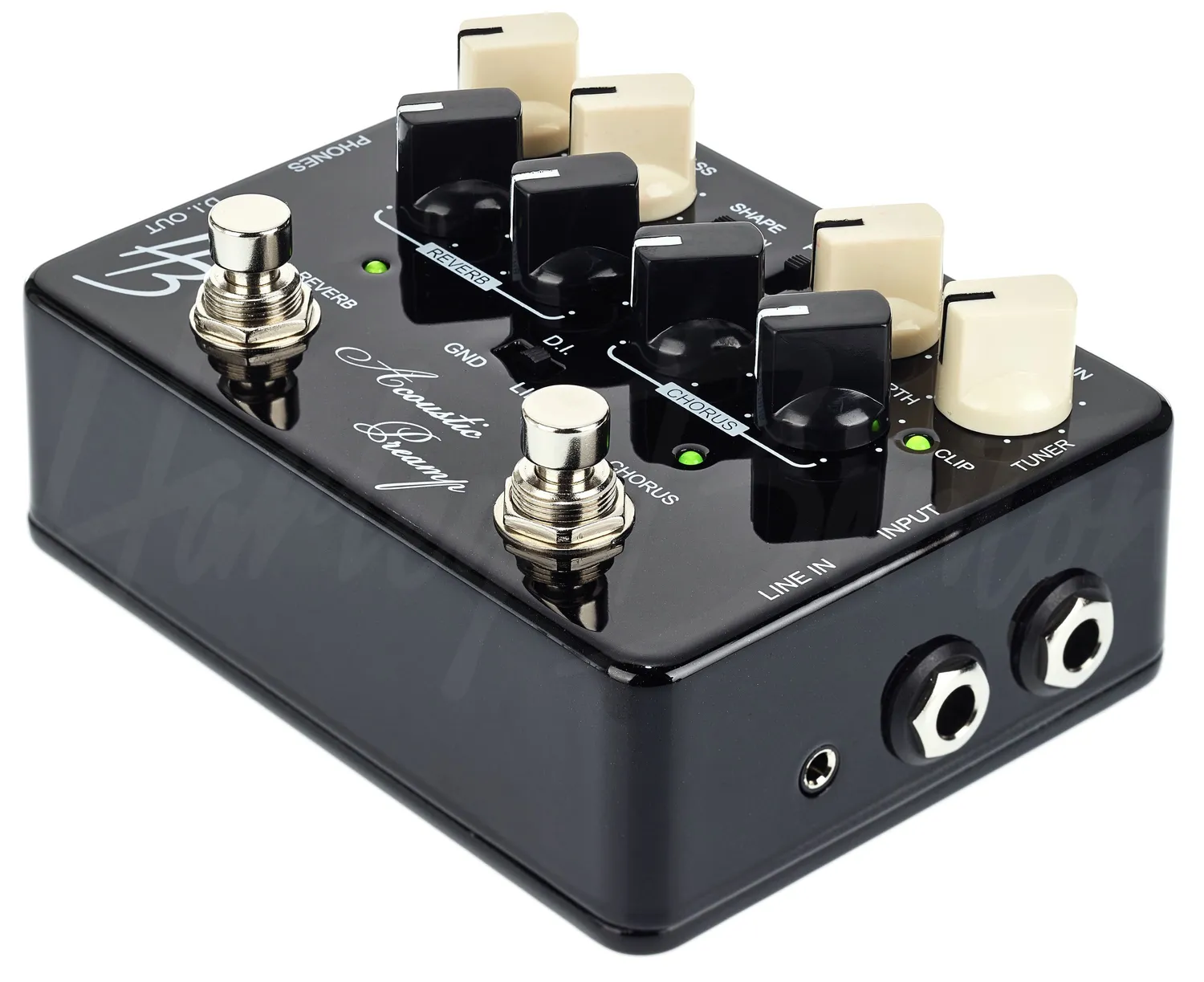 Harley Benton Custom Line Acoustic Preamp Pedal mit DI
