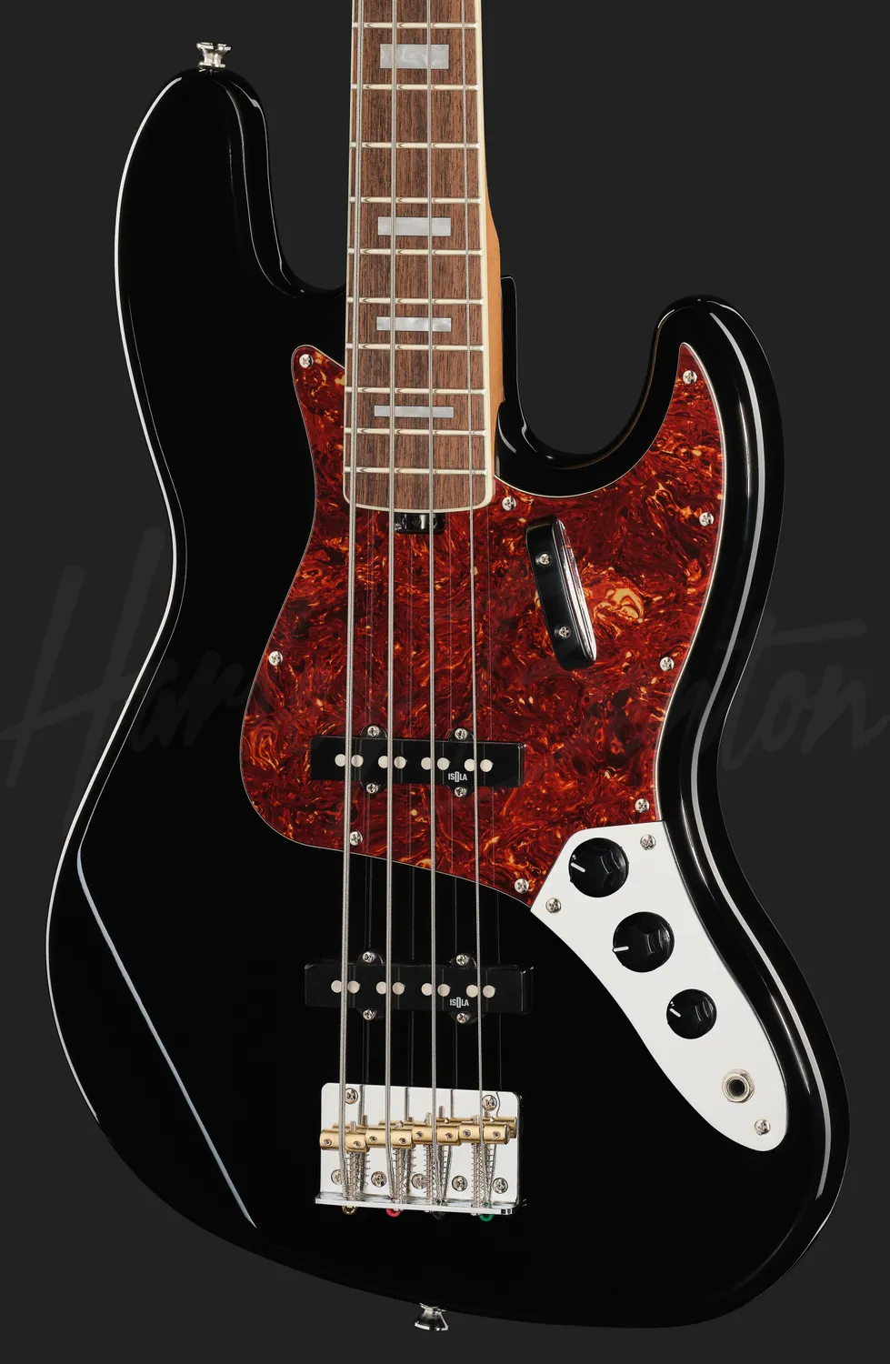 Harley Benton Pro Series MV-4JB E-Bass Black 4-saitig