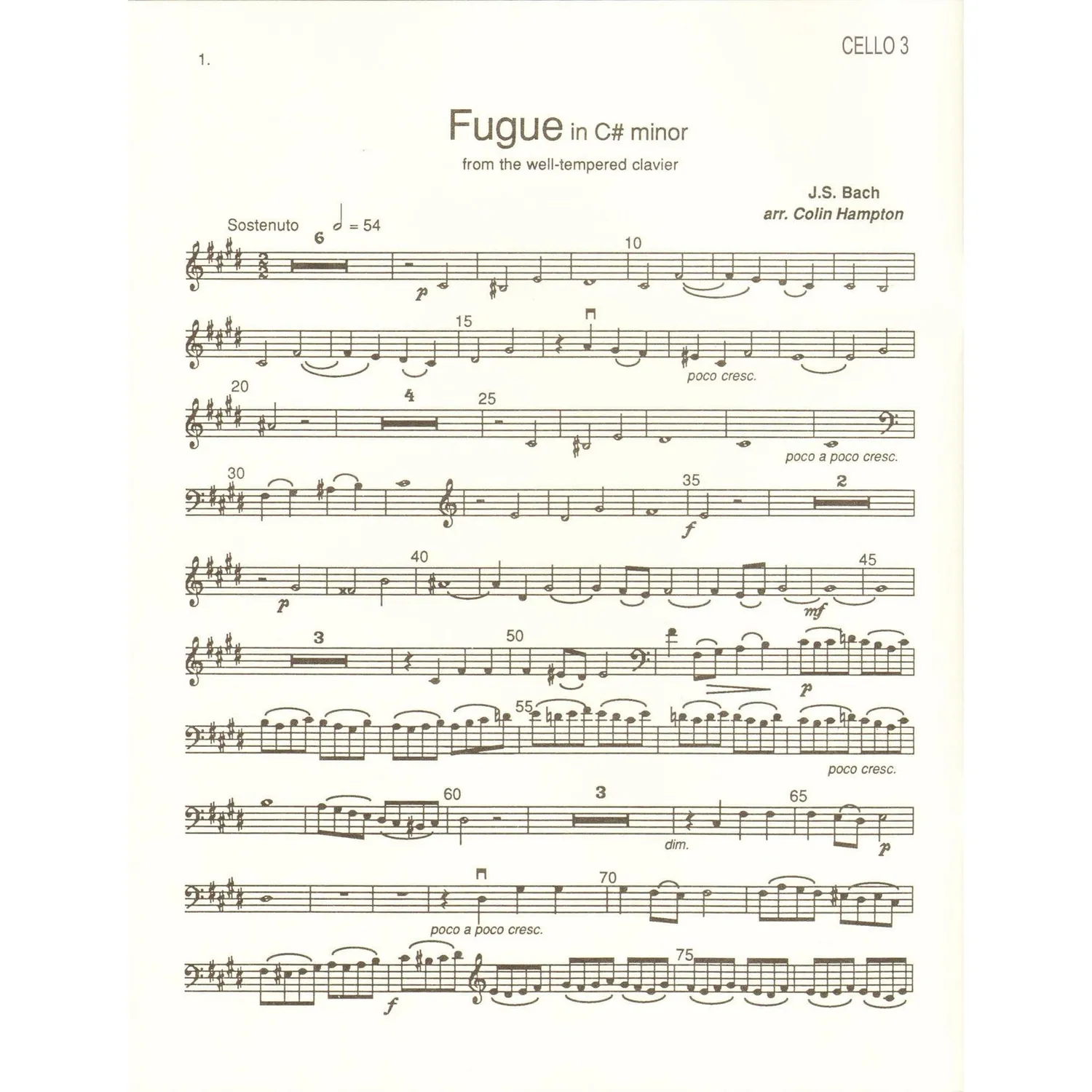 Spruce Hampton Cello Quintets Noten 5 Celli