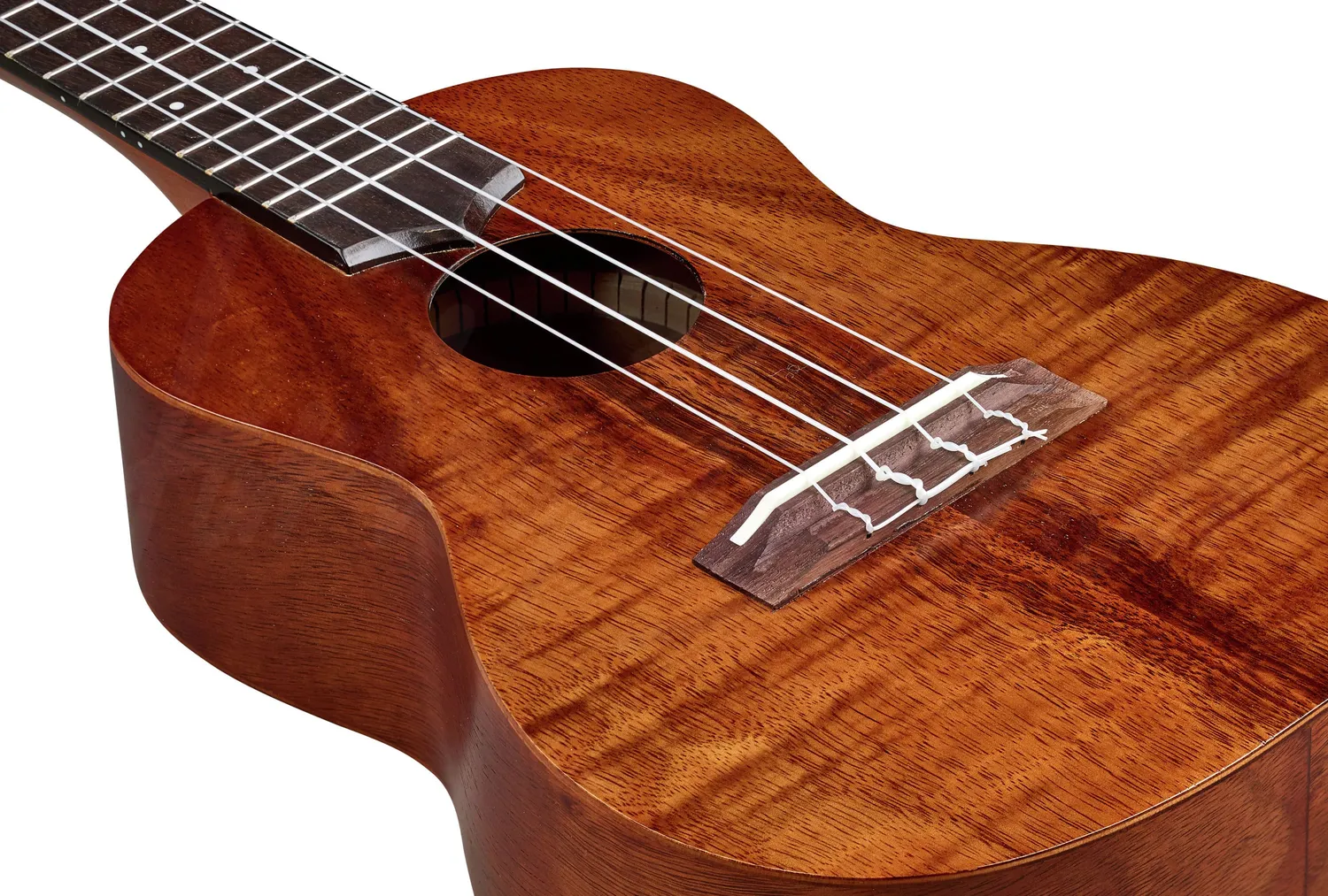 Harley Benton Standard Hawaii Koa Konzert-Ukulele Natur