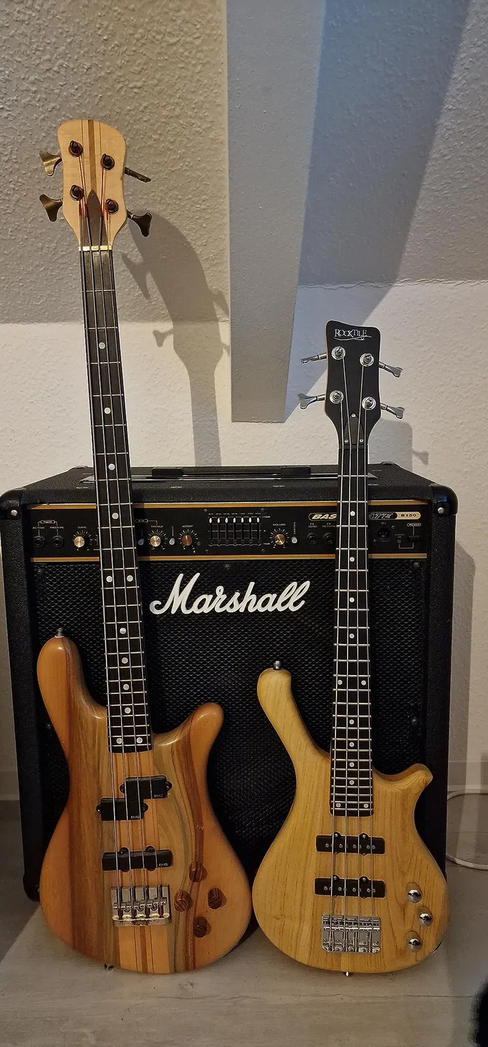Rocktile TB-4 NHS Traveler E-Bass Natural Honey Stain 4-saitig
