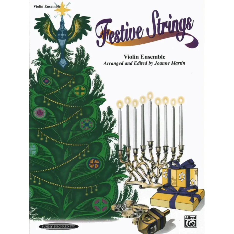 Joanne Martin Festive Strings Noten 4 Violinen