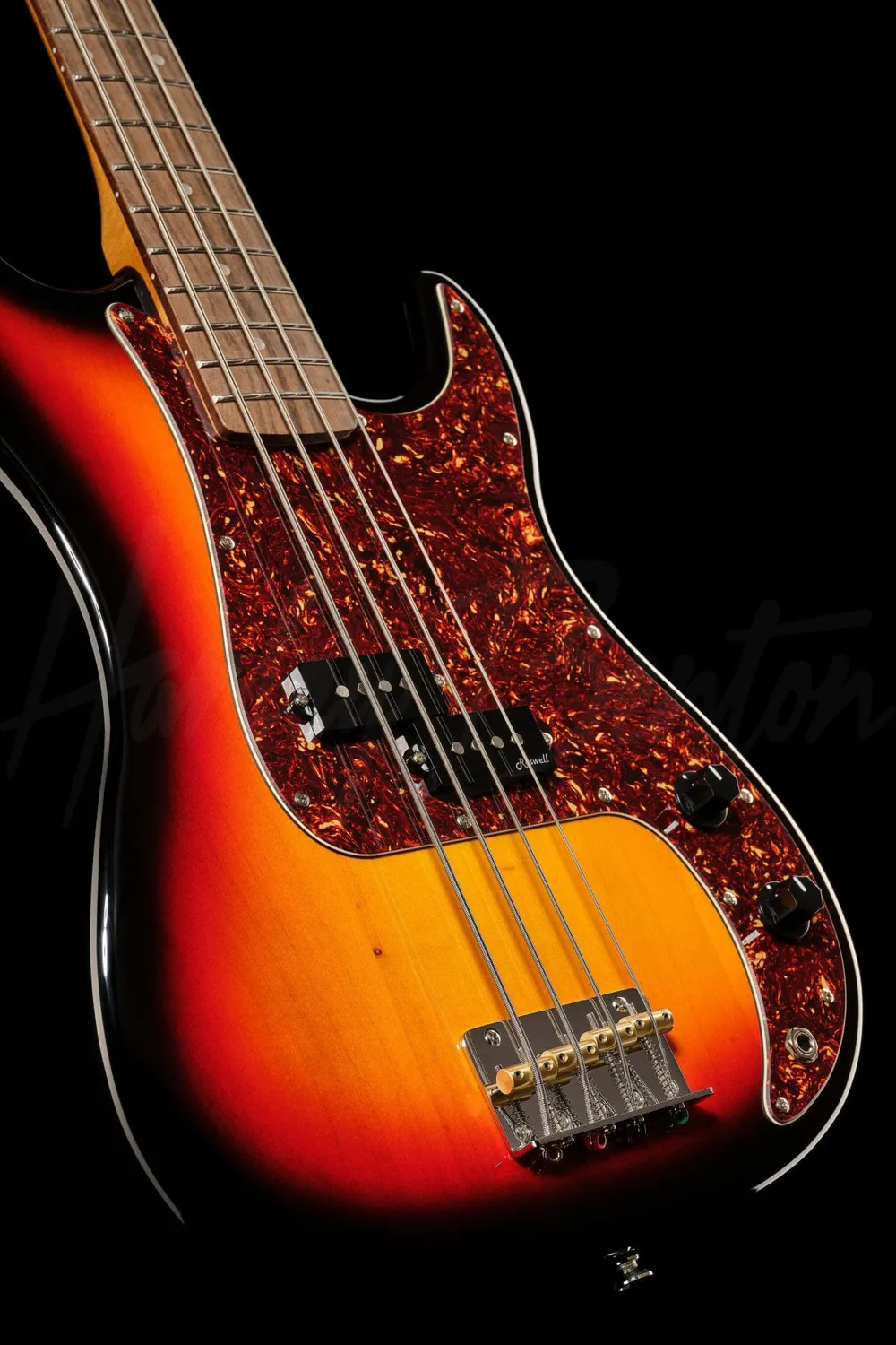 Harley Benton Vintage PB-62 E-Bass Sunburst Split-Coil