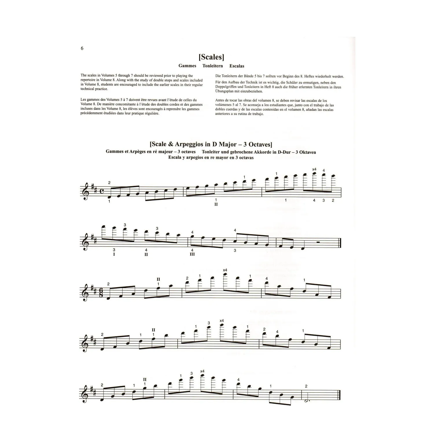 Suzuki Violin School Vol. 8 Violinschule mit CD