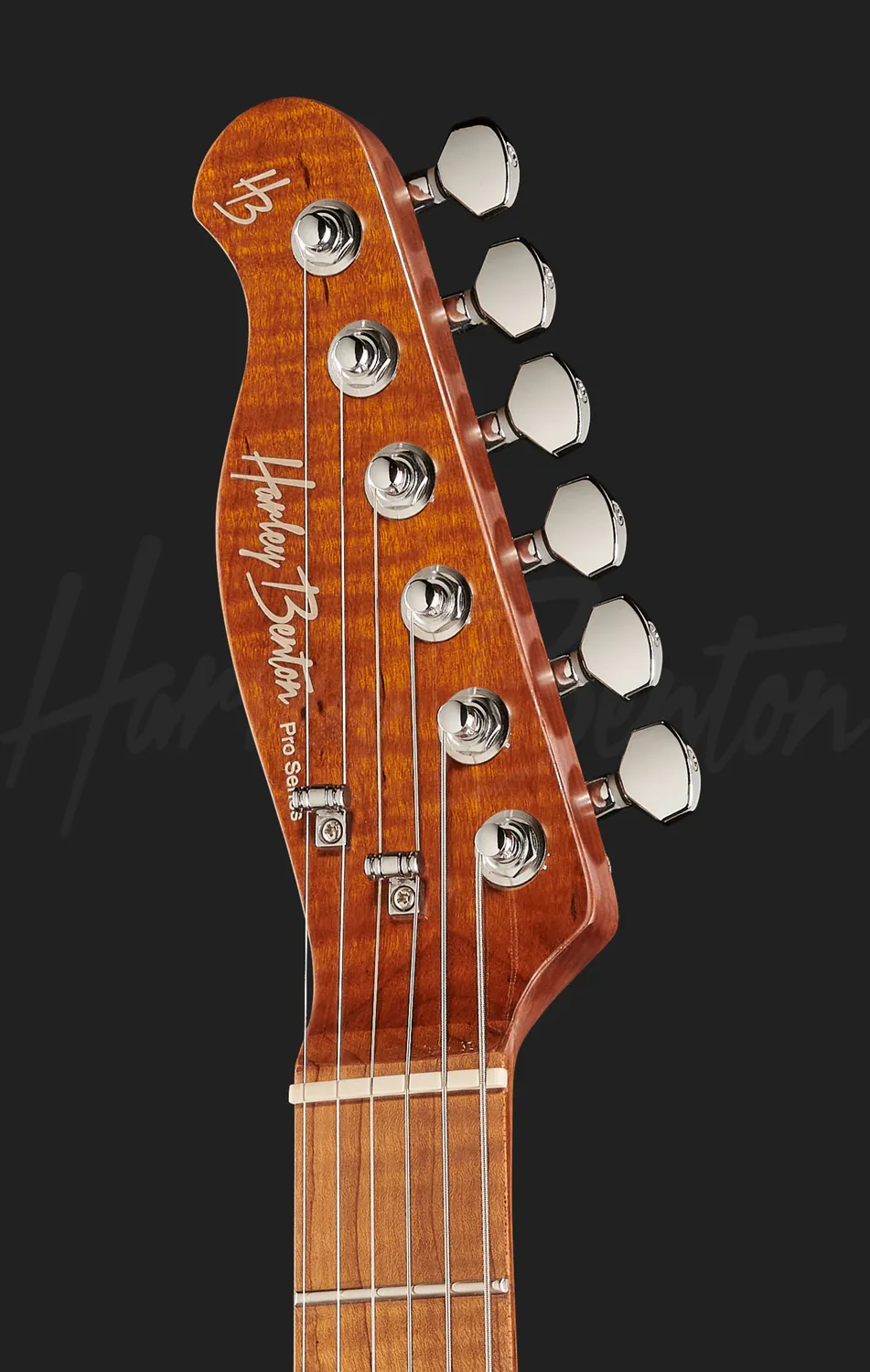 Harley Benton Fusion-T HH LH Roasted E-Gitarre links