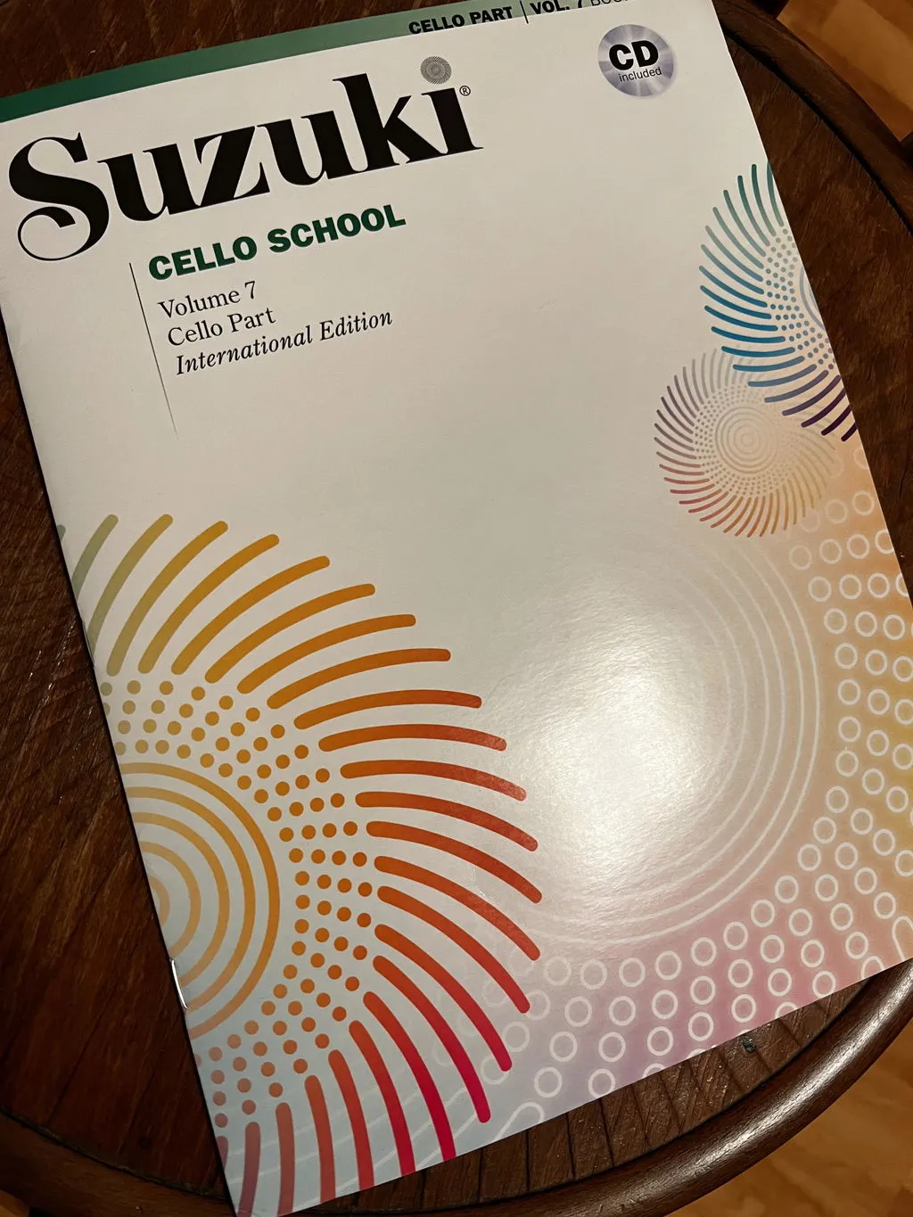 Suzuki Cello School 7 Celloschule Buch + CD