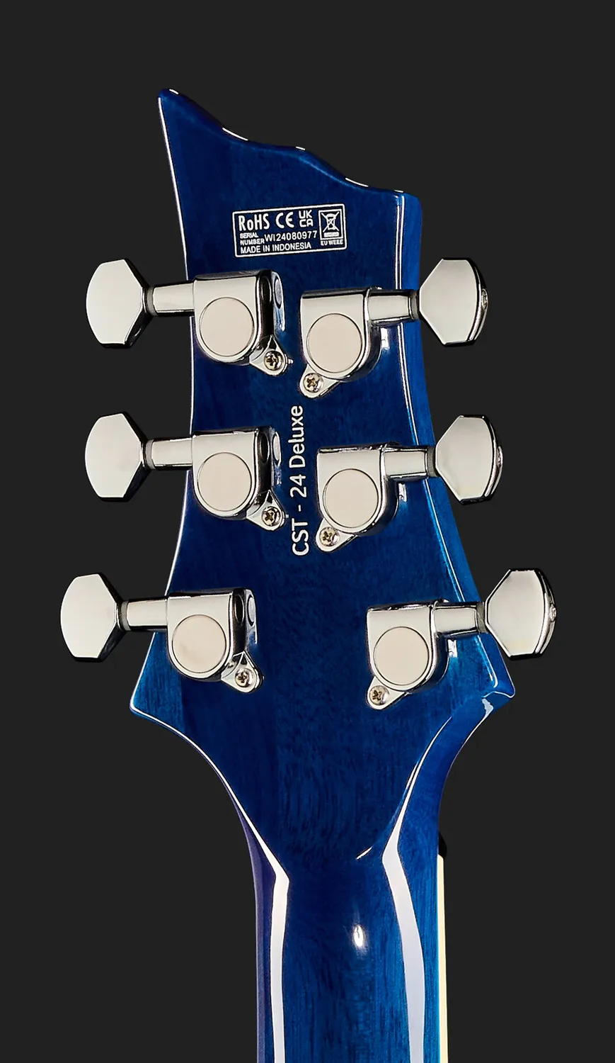 Harley Benton CST-24T LH E-Gitarre Ocean Flame Coil-Split
