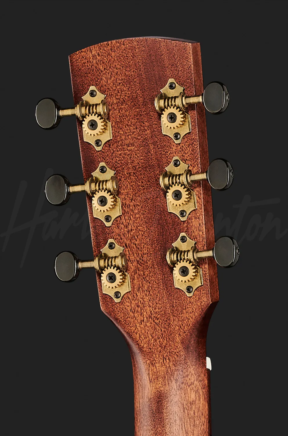 Harley Benton Custom CLD-15MCE Westerngitarre Mahagoni massiv