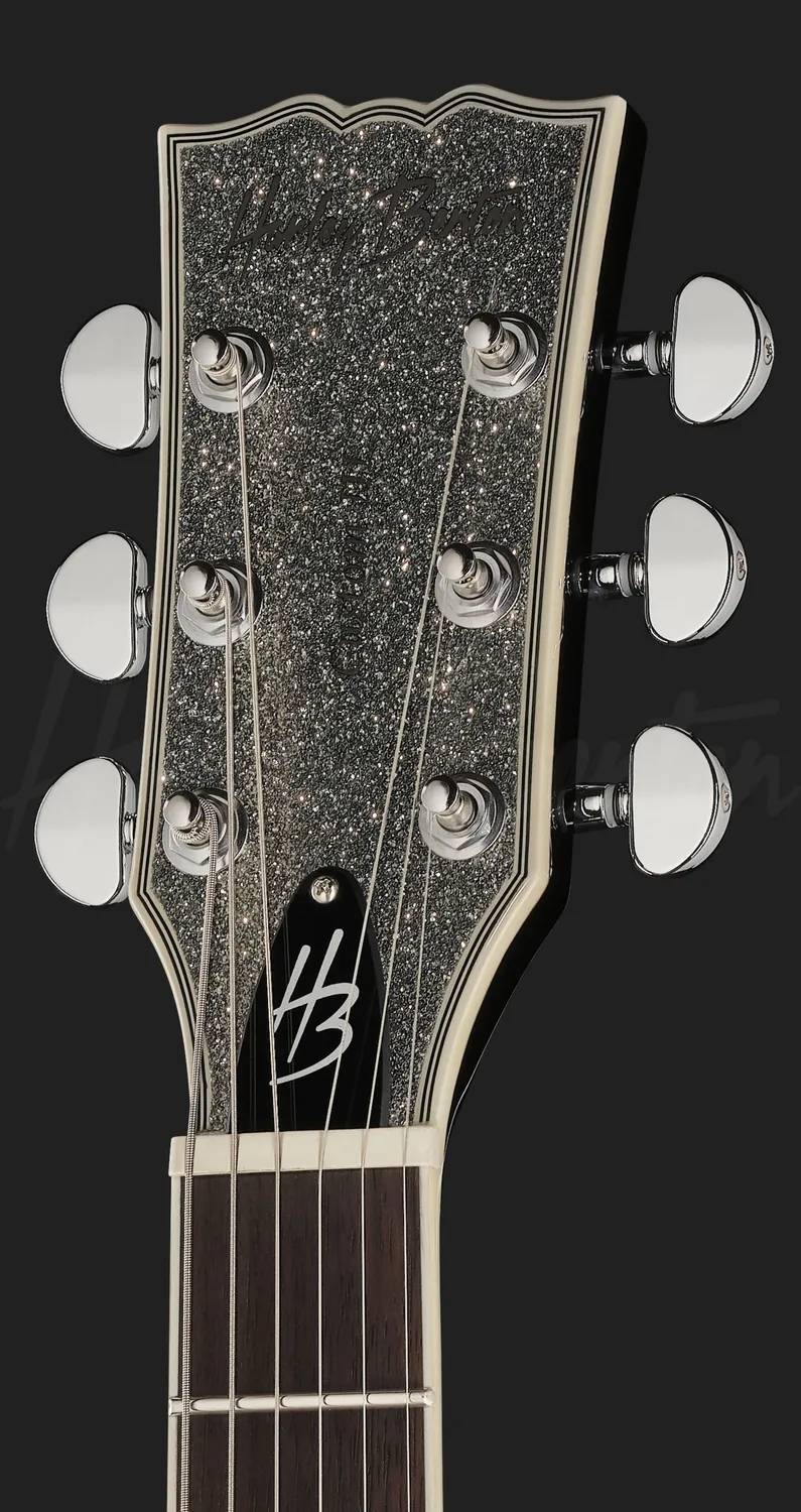Harley Benton SC-Custom III E-Gitarre Silver Sparkle