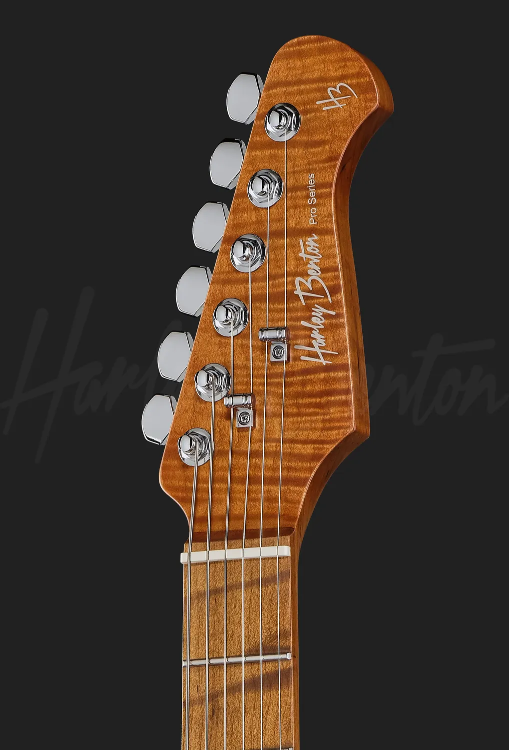 Harley Benton Fusion-IV HH MN RM E-Gitarre Red Metallic Tremolo