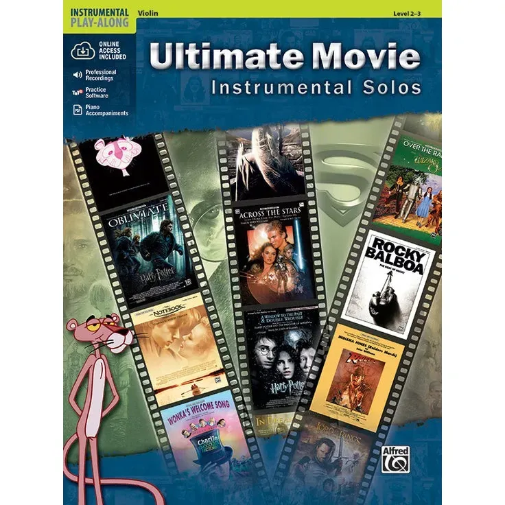 Alfred Ultimate Movie Solos Violine mit CD