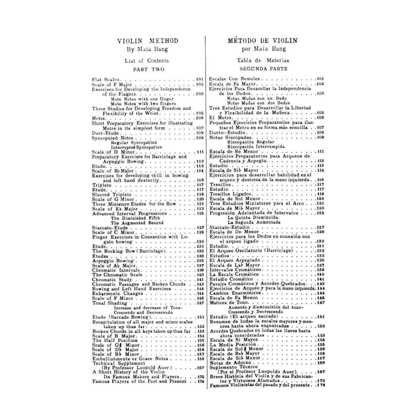 Maia Bang Violin Method Book 2 Notenheft zweisprachig Fortschritt