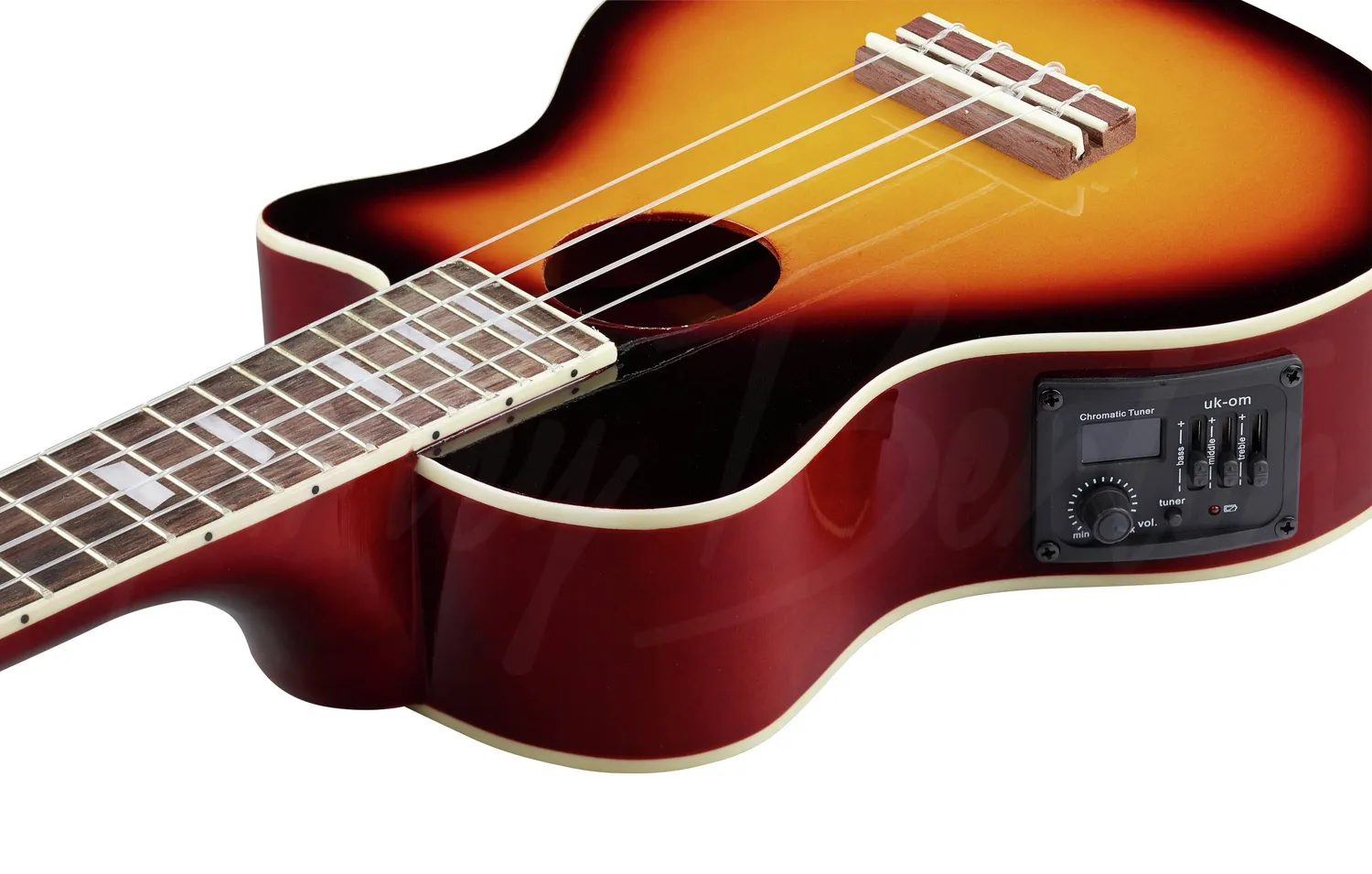 Harley Benton Standard UK-L100E VS Sopran-Ukulele Tonabnehmer