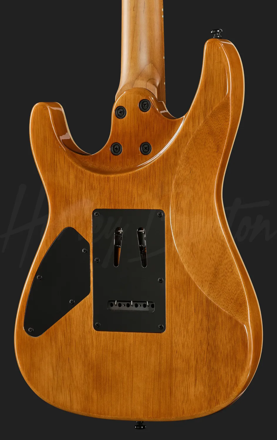 Harley Benton Progressive Fusion-IV HSS MN E-Gitarre Black Metallic