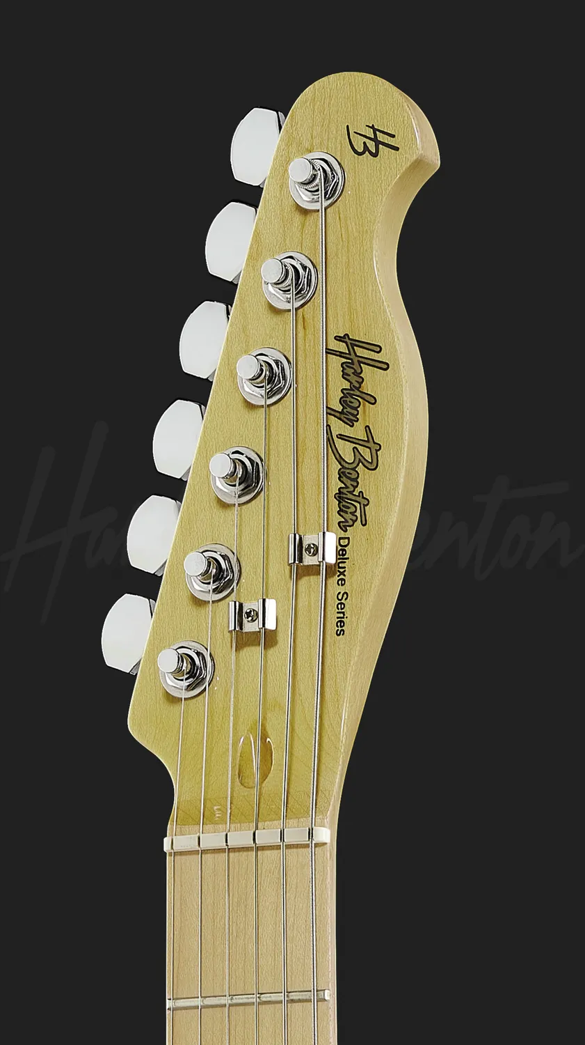 Harley Benton TE-90FLT LH E-Gitarre Vintage White