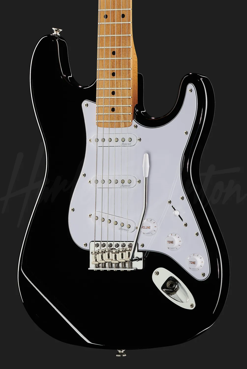 Harley Benton Classic Series ST-62MN BK E-Gitarre schwarz Singlecoil