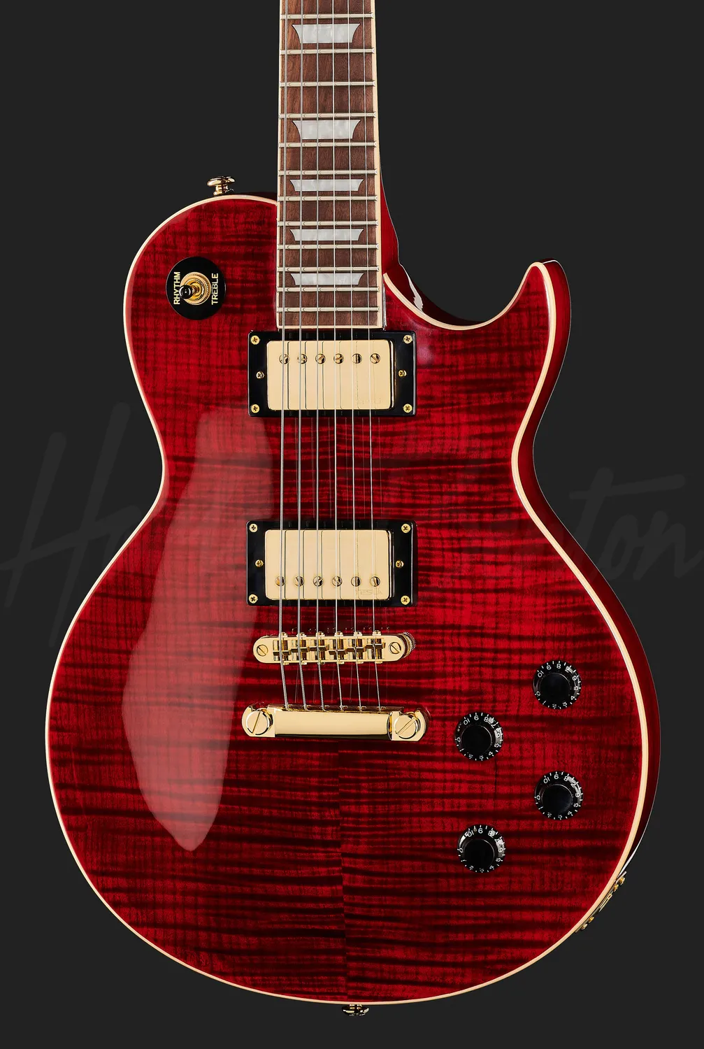 Harley Benton SC-550 II BCF E-Gitarre Black Cherry