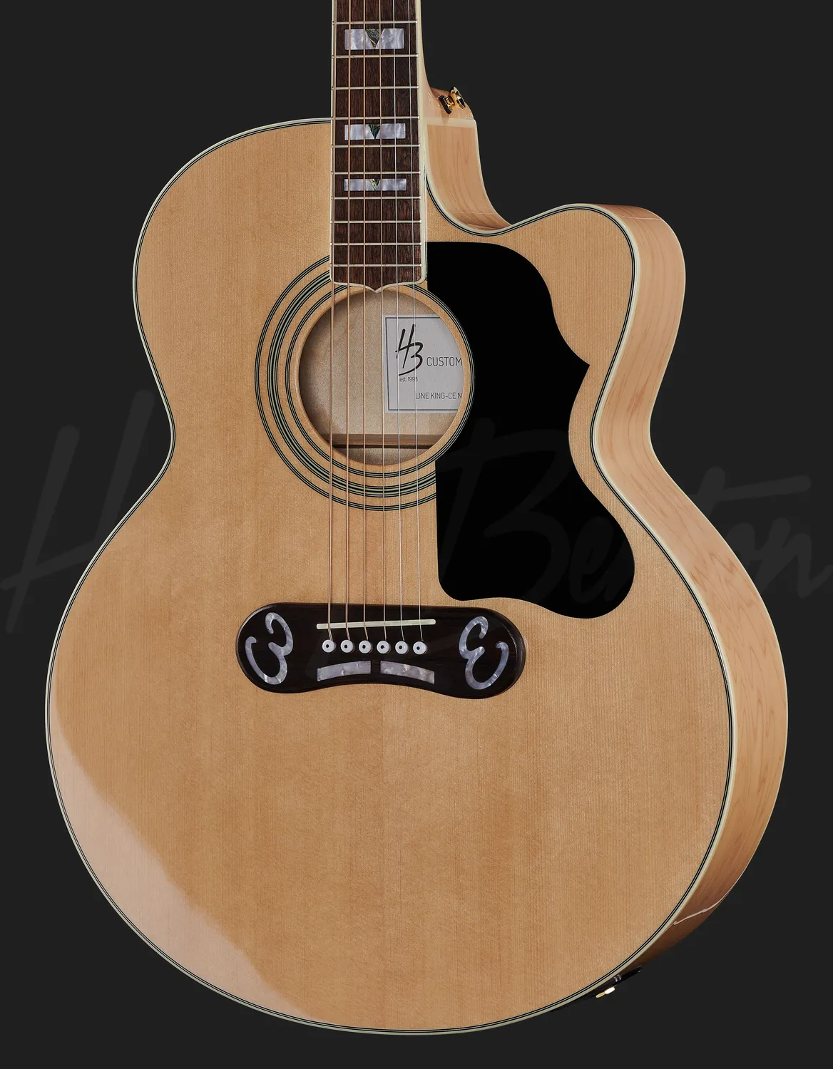 Harley Benton Custom Line CL King-CE NT Westerngitarre