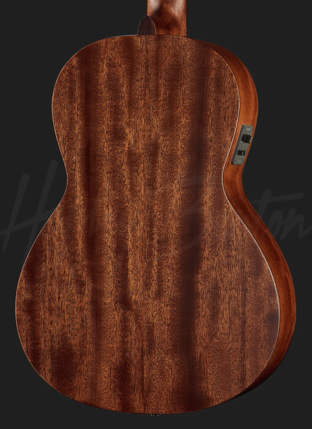 Harley Benton Custom CLP-15ME Parlour-Gitarre Mahagoni Elektro