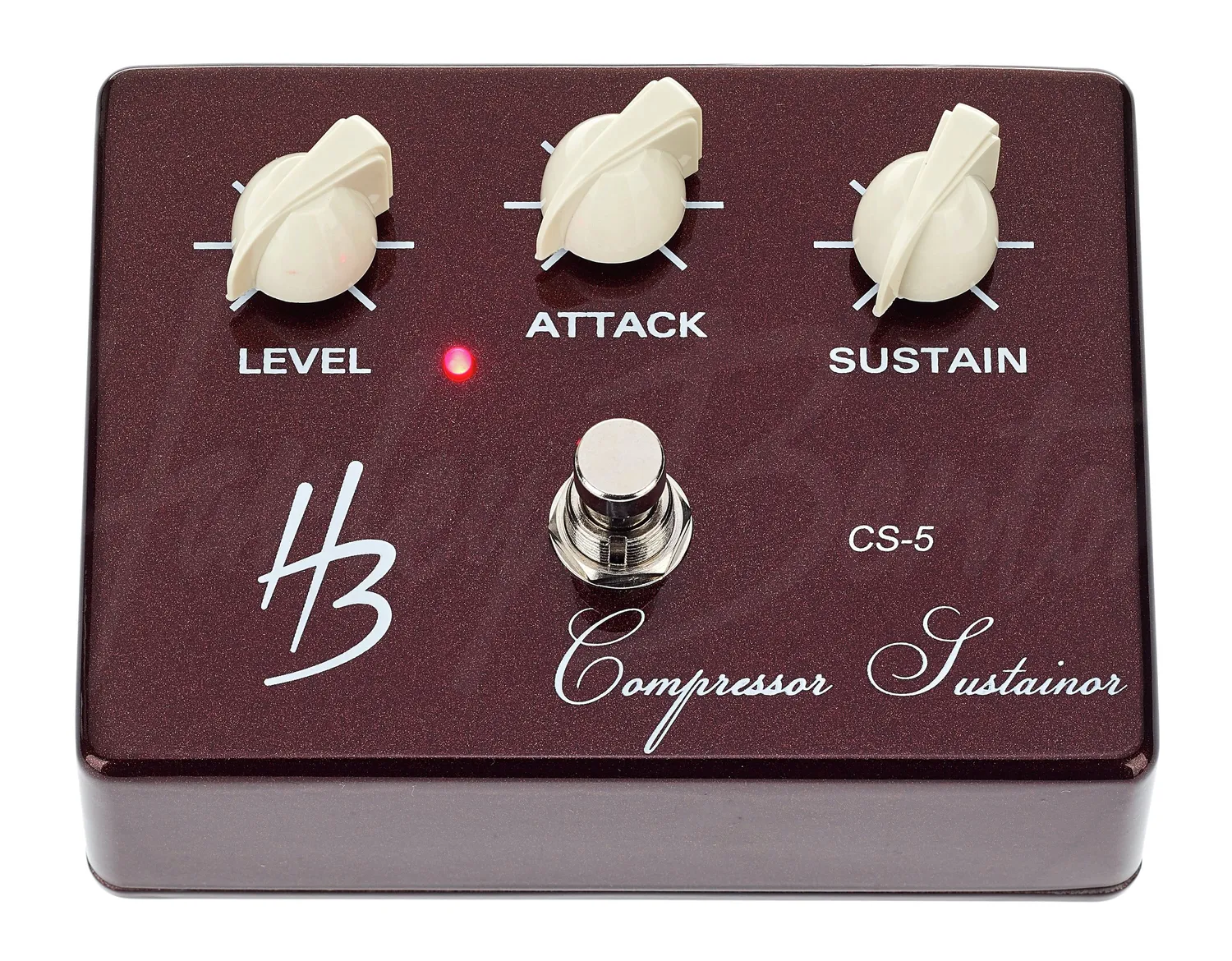 Harley Benton Custom Line CS-5 Kompressor-Pedal 3 Regler