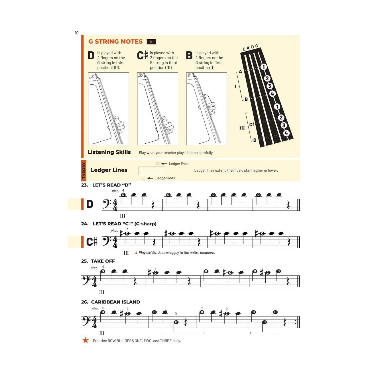 Hal Leonard Essential Elements Bass 1 2025 Notenheft