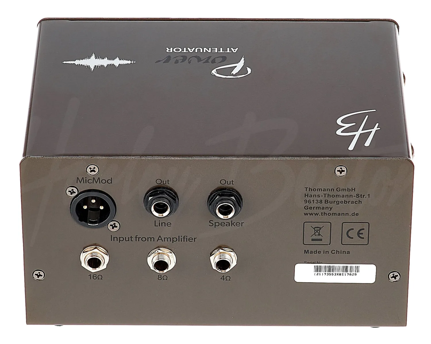 Harley Benton Standard PA-100 Power Attenuator für Röhrenamps