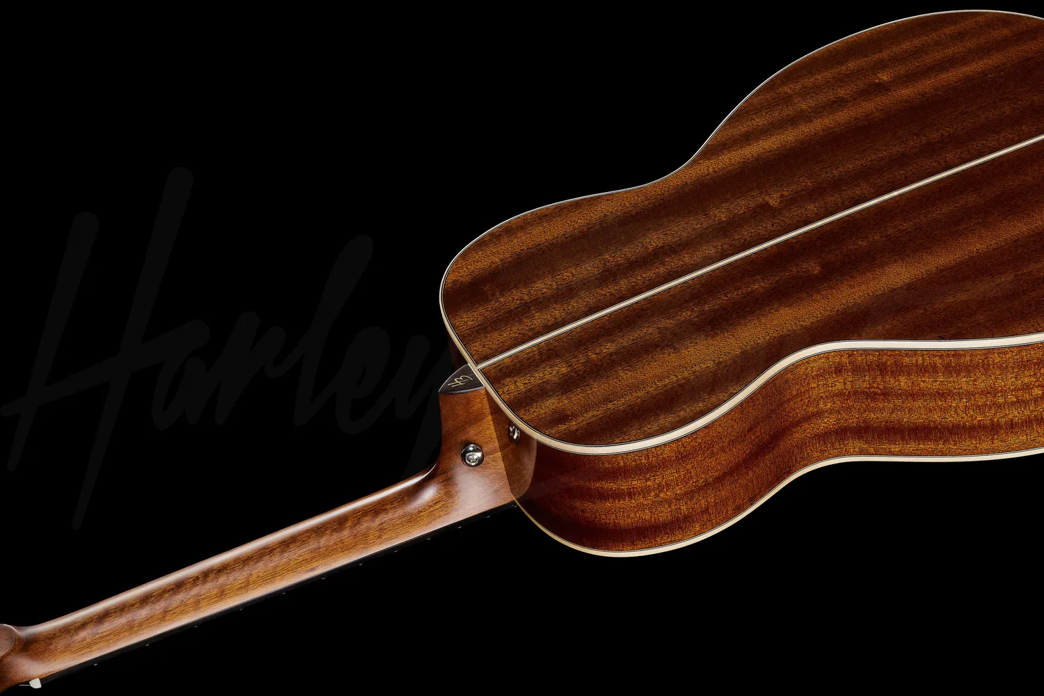 Harley Benton Custom CLP-12SM Westerngitarre Parlor Braun
