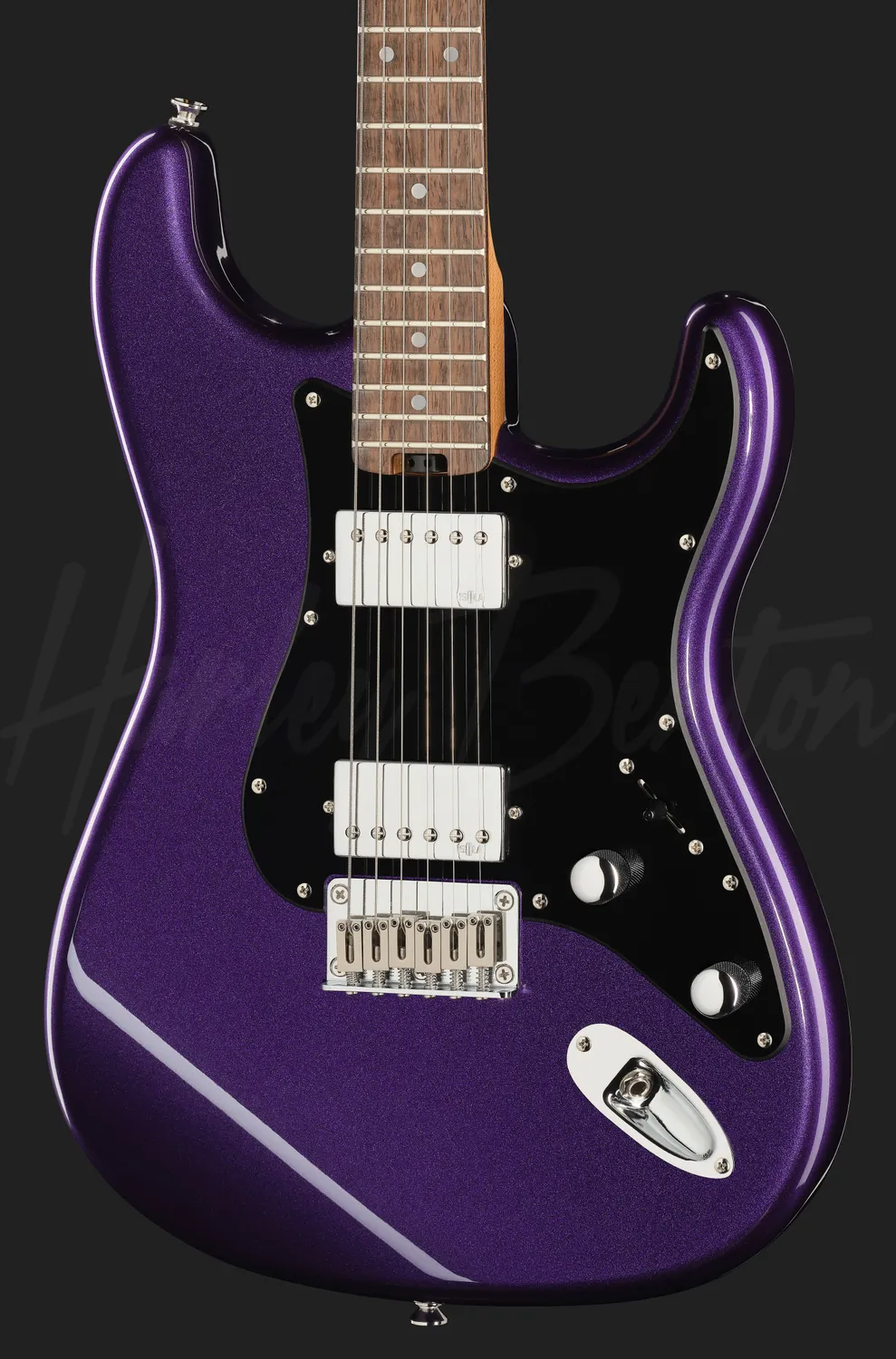 Harley Benton Rock ST-Modern HH E-Gitarre lila metallic
