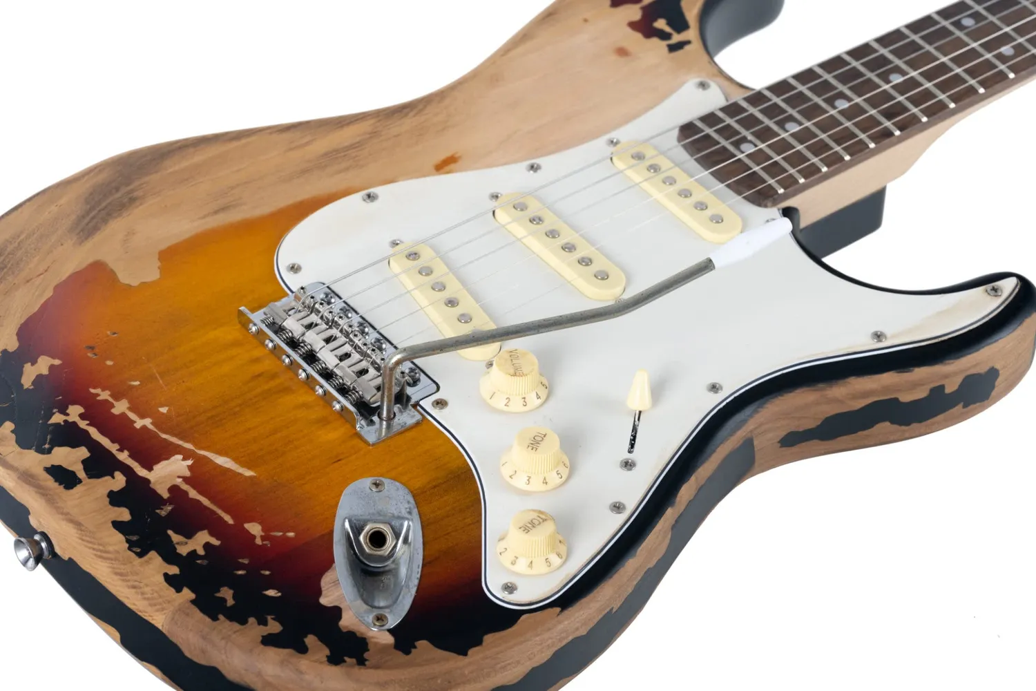 Rocktile Vinstage ST-BBHSB E-Gitarre Sunburst Relic