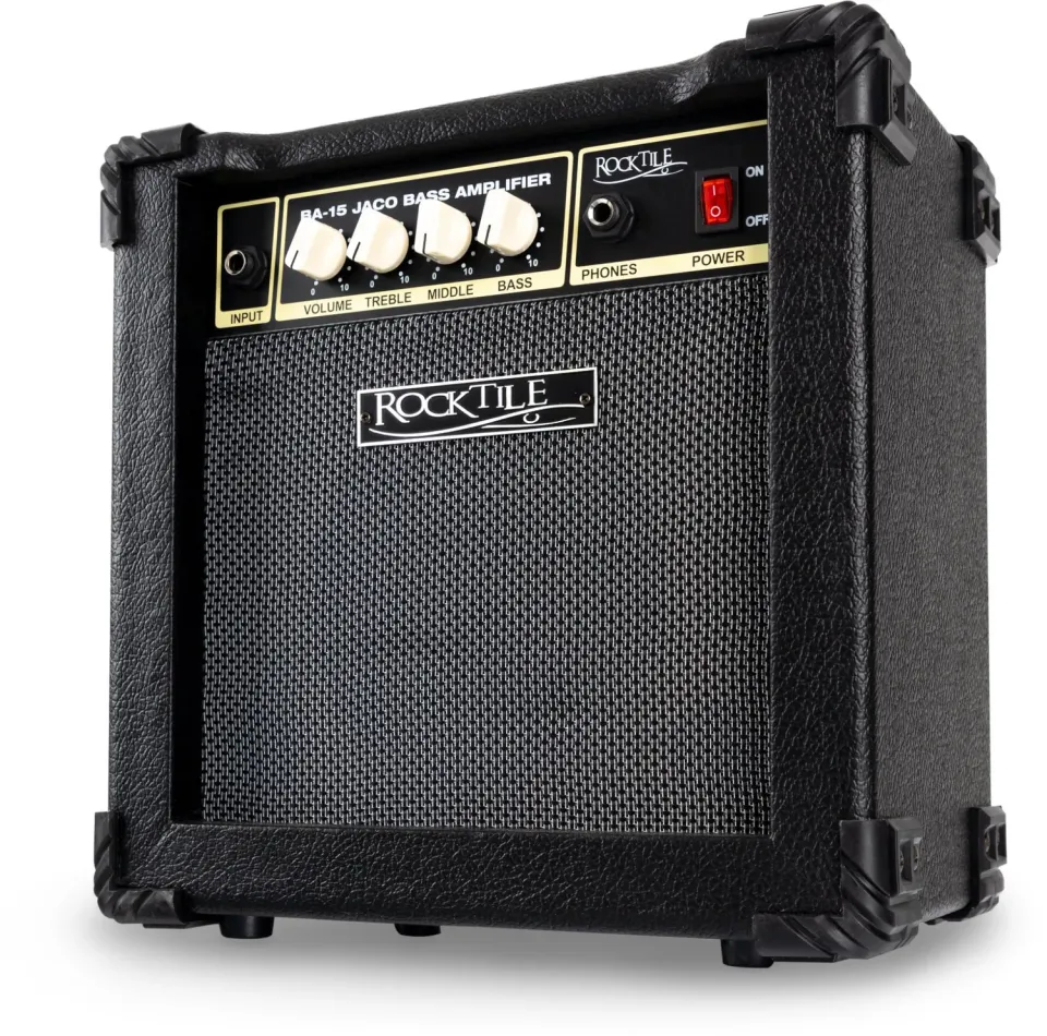 Rocktile BA-15 Jaco Basscombo Verstärker 15 Watt schwarz